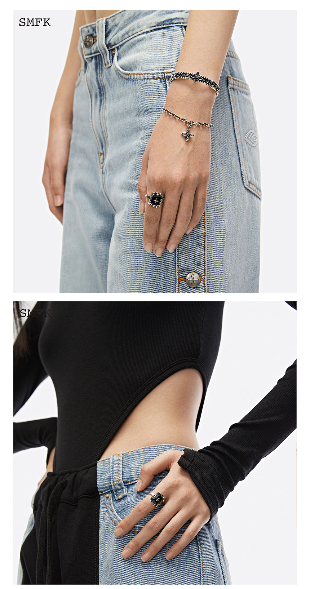 SMFK BLACK BALLOON JEWEL RING JRS06B
