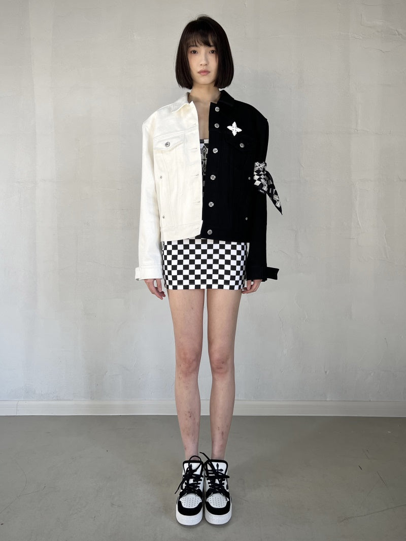 SMFK DAWN GODDESS JEAN JACKET CG003BW+