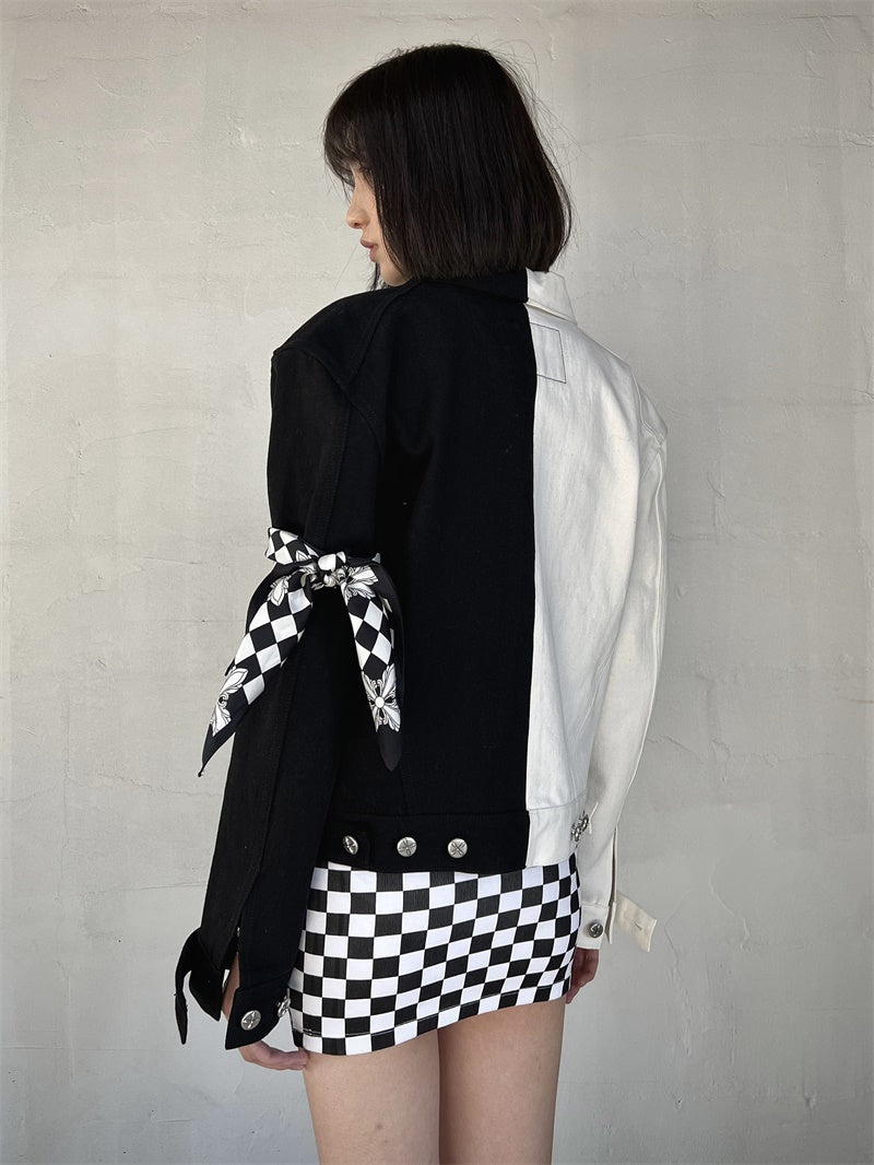 SMFK DAWN GODDESS JEAN JACKET CG003BW+
