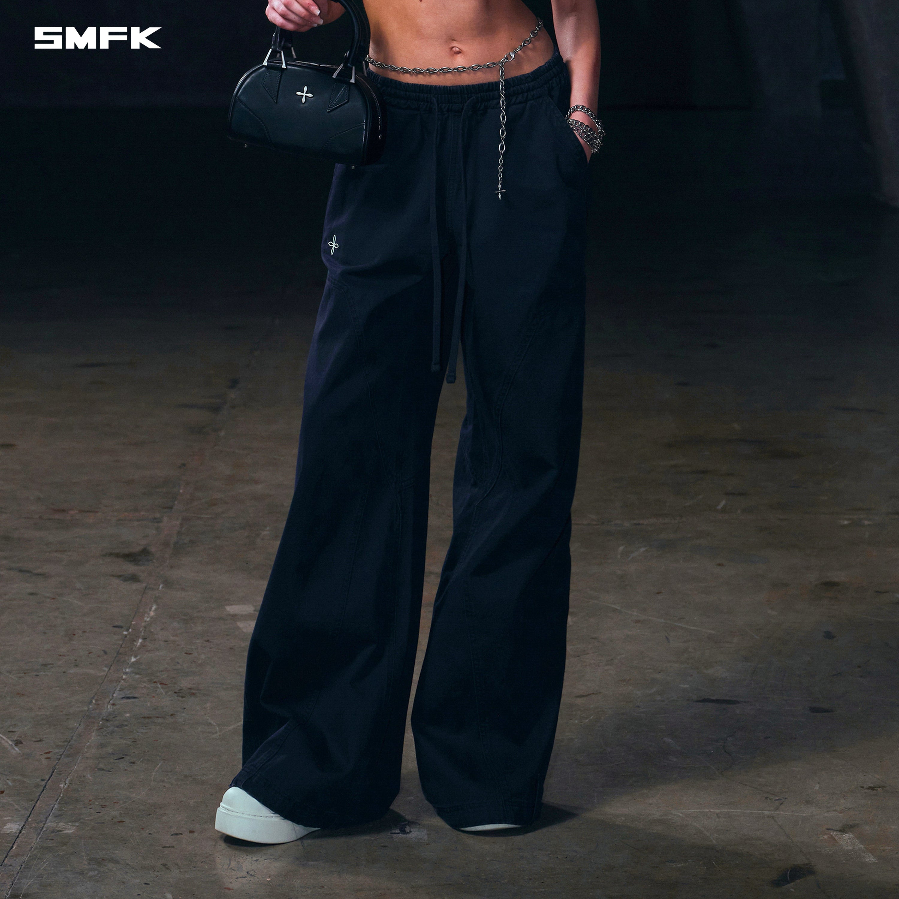 COMPASS MIRAGE TOWER SPORTS PANTS/COTTON WILD BLACK