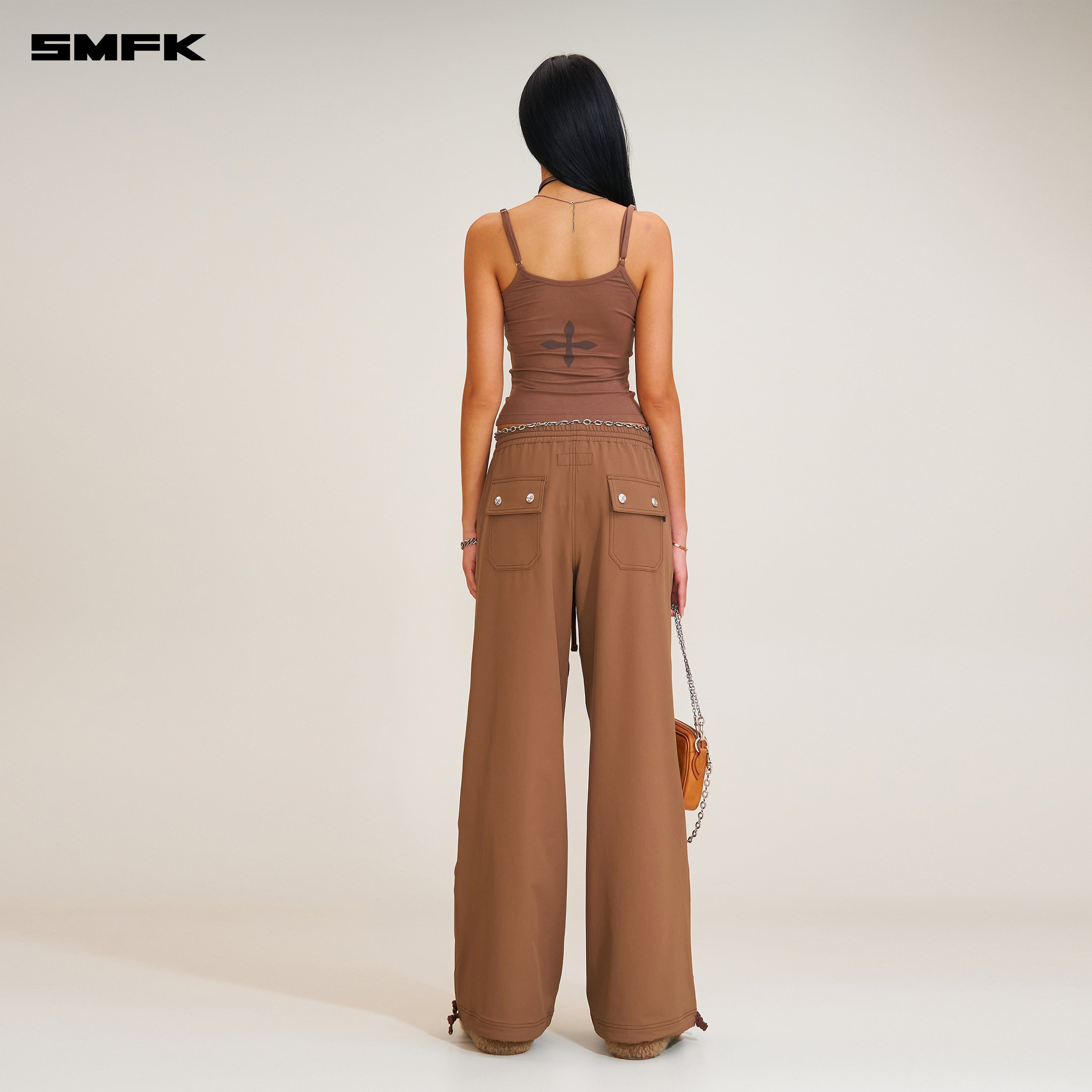 COMPASS MODE TOWER HIKE-TECH SPORTS PANTS WILD HORSE BROWN
