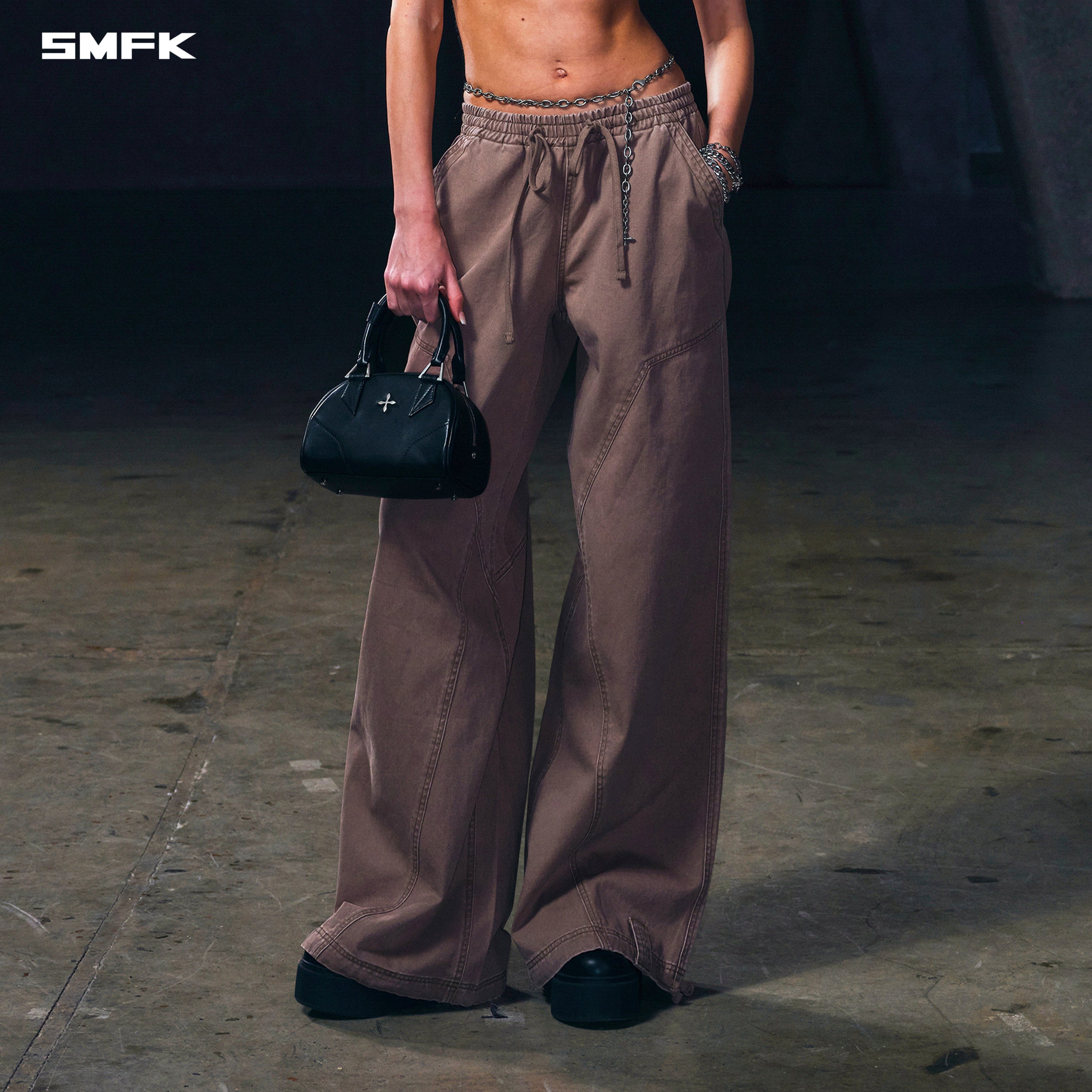 COMPASS MIRAGE TOWER SPORTS PANTS/COTTON SHADOW BROWN