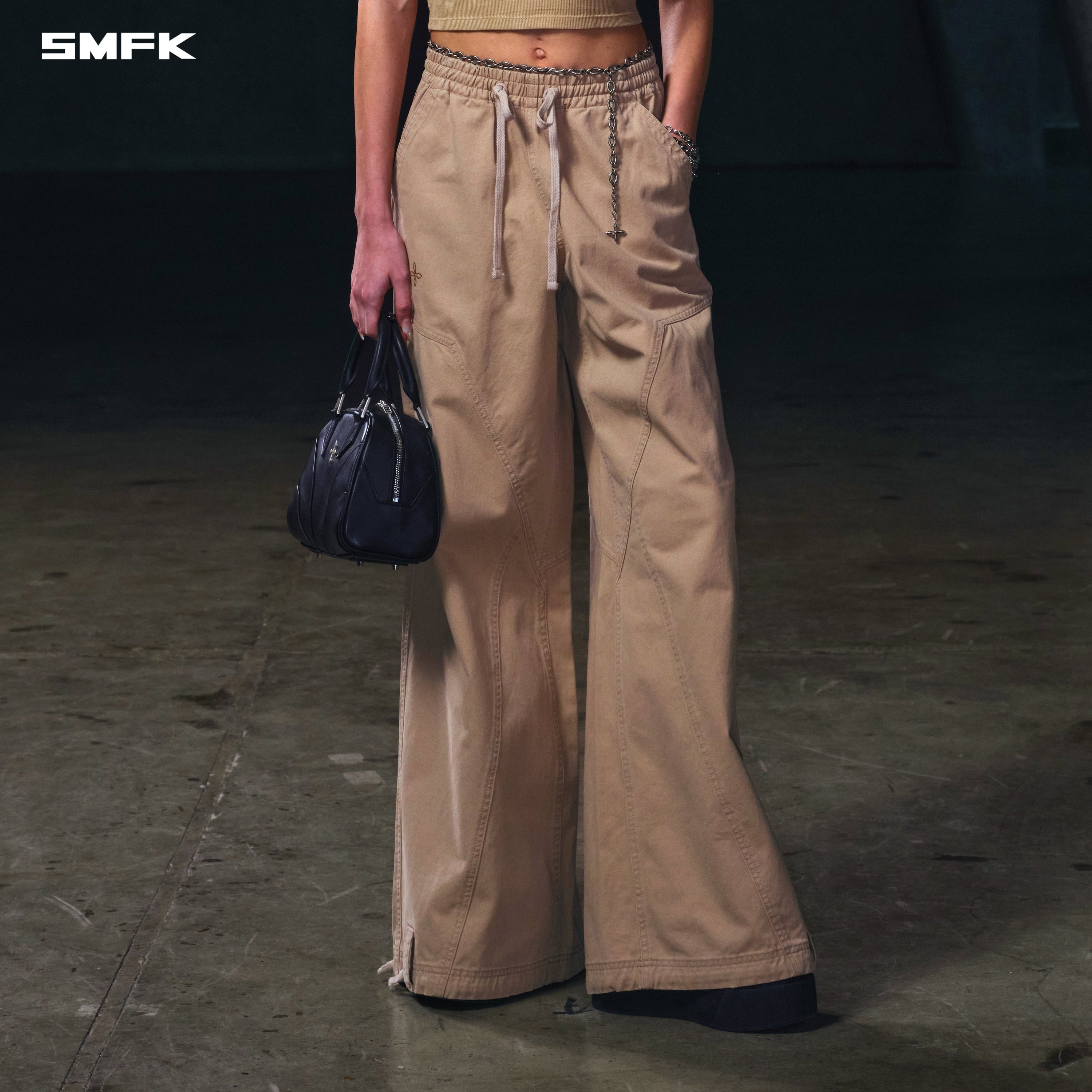 COMPASS MIRAGE TOWER SPORTS PANTS/COTTON SAND