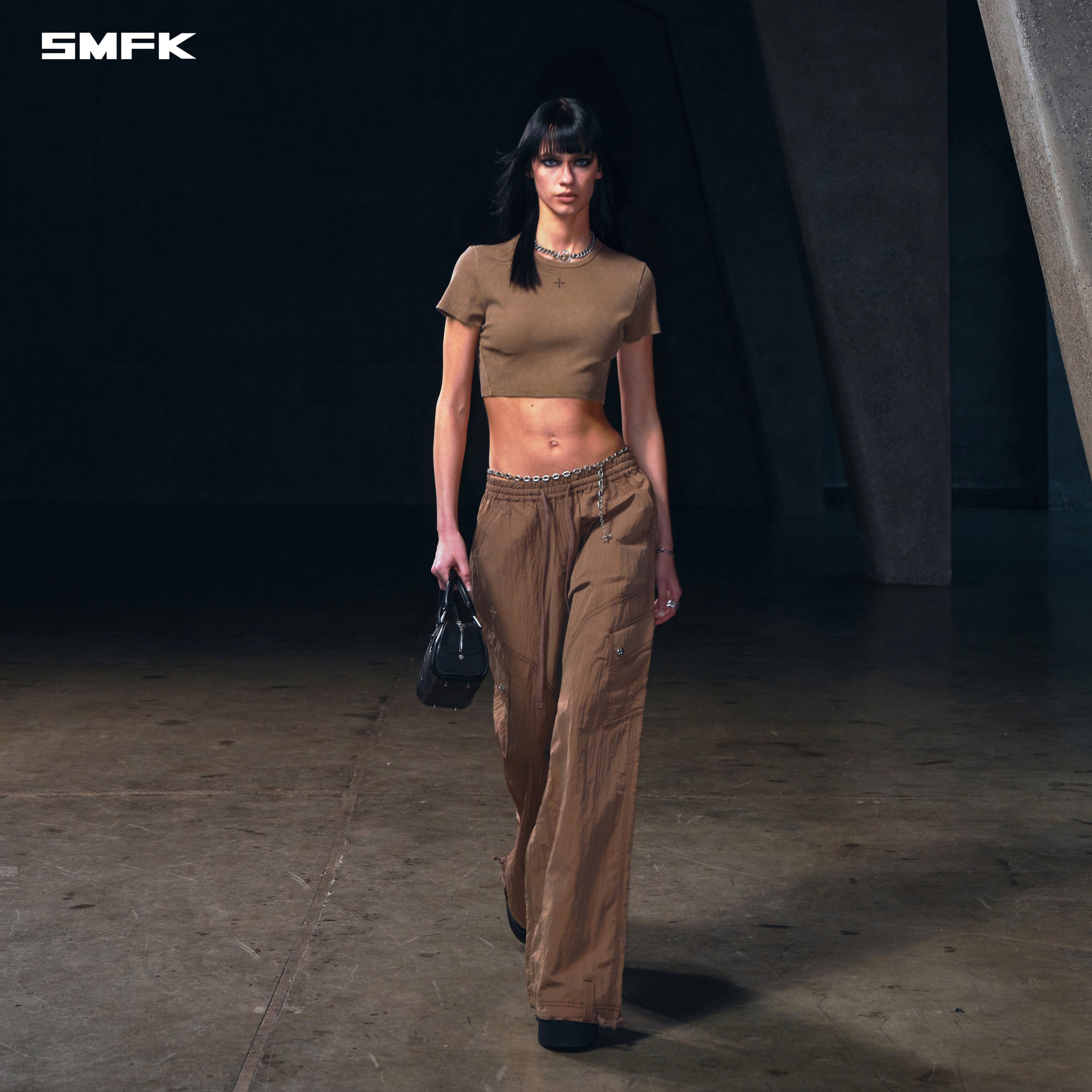 MIRAGE TOWER SPORTS PANTS/NYLON WP SHADOW BROWN