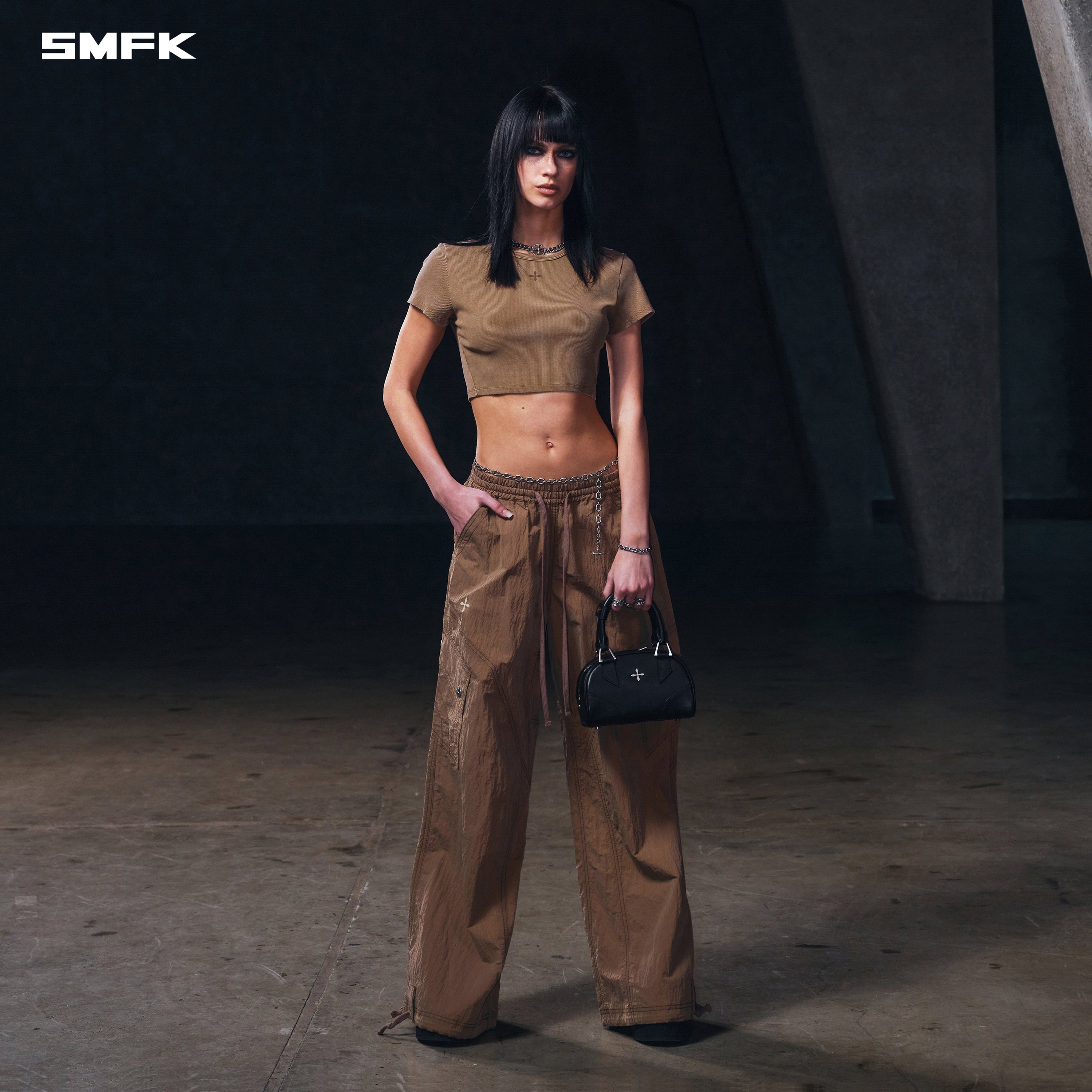 MIRAGE TOWER SPORTS PANTS/NYLON WP SHADOW BROWN