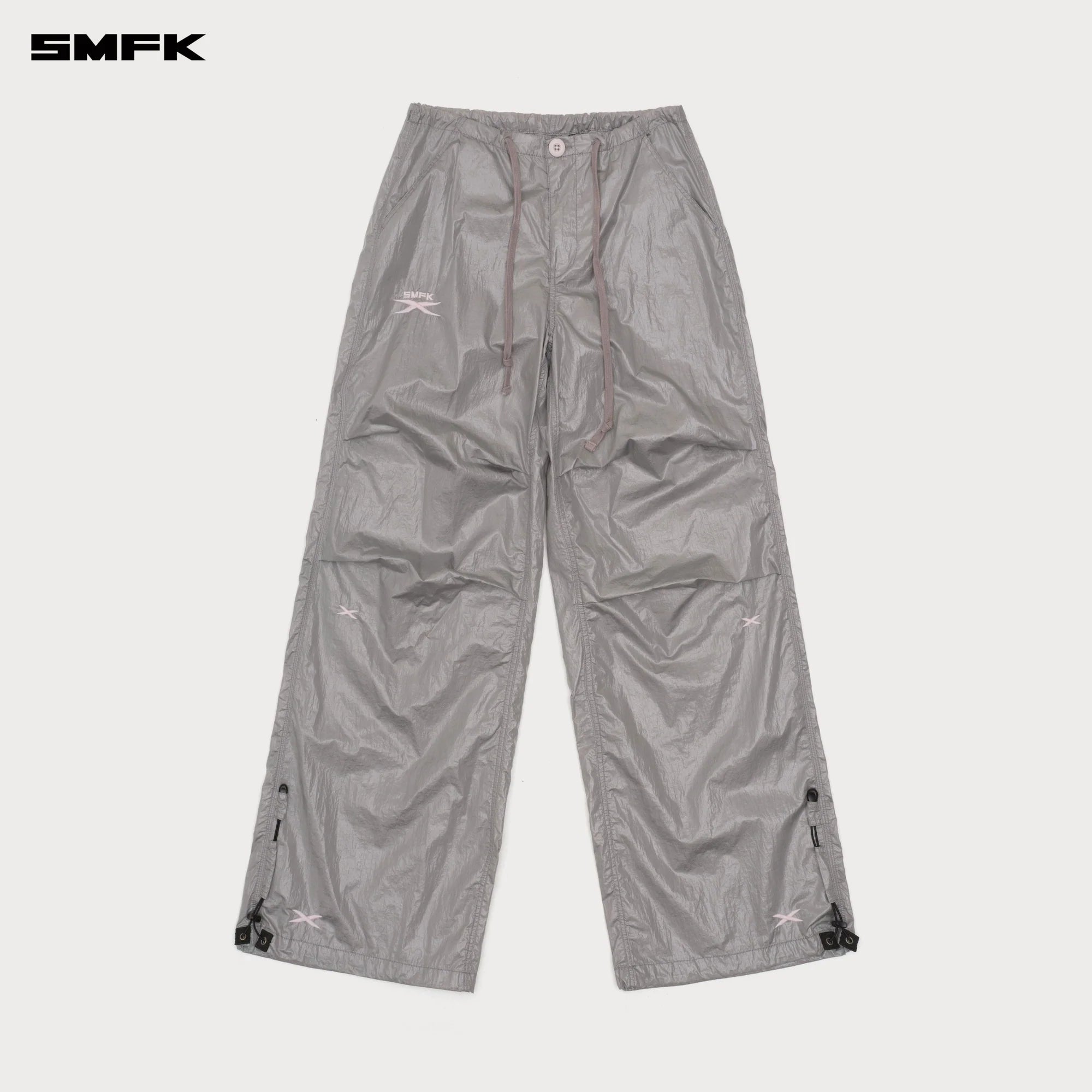 FUTURE MIRAGE TECH WIDE-LEG OVERALLS PANTS
