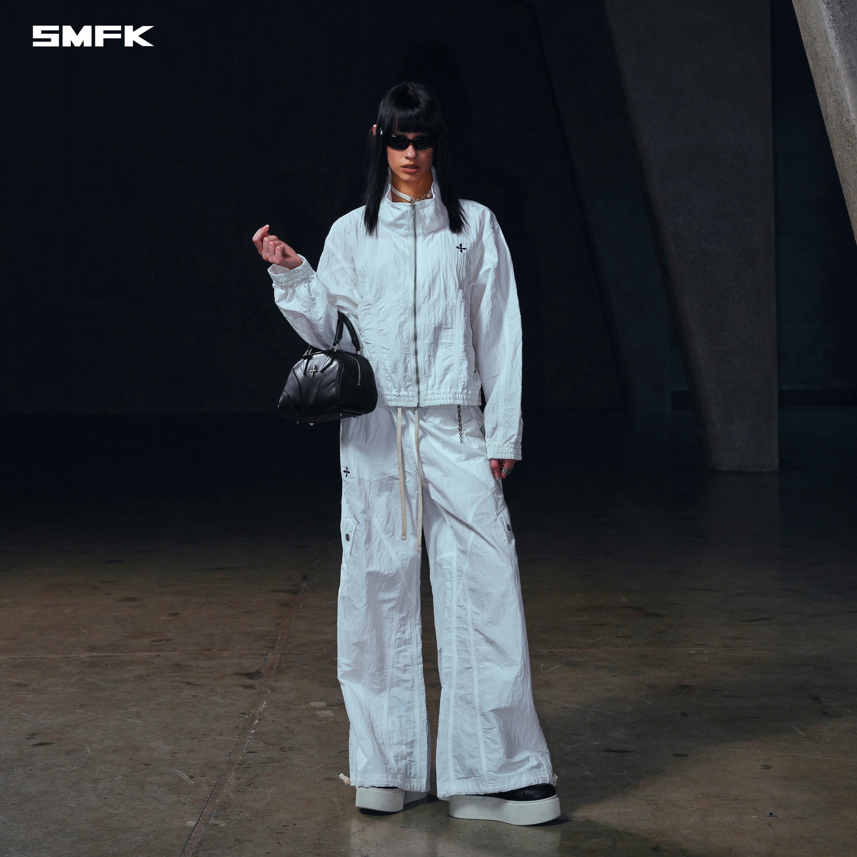 MIRAGE TOWER SPORTS PANTS/NYLON WP CLOUD WHITE