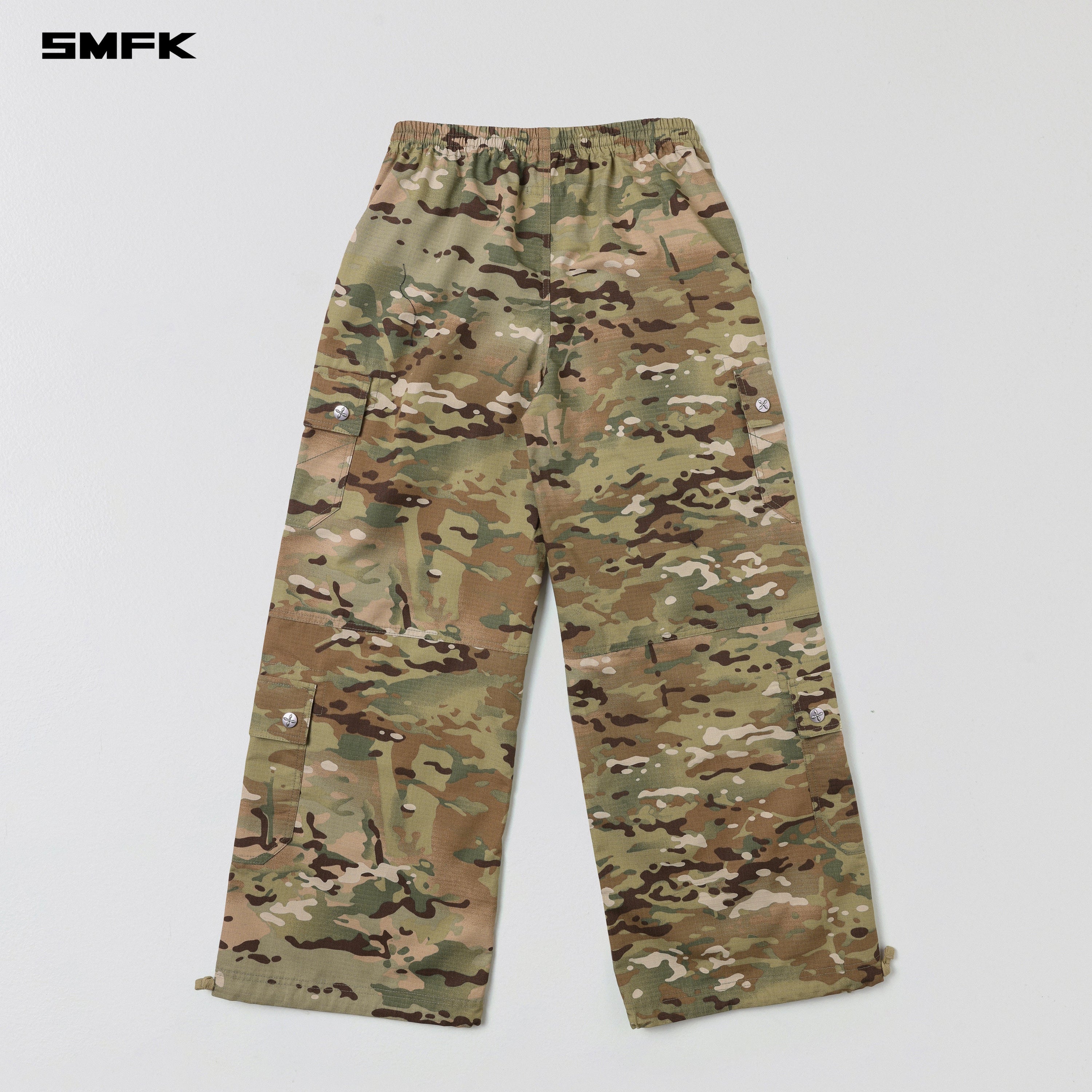 COMPASS MODE RISE-UP STR SPORTS PANTS/MIX OD MULTI CAMO