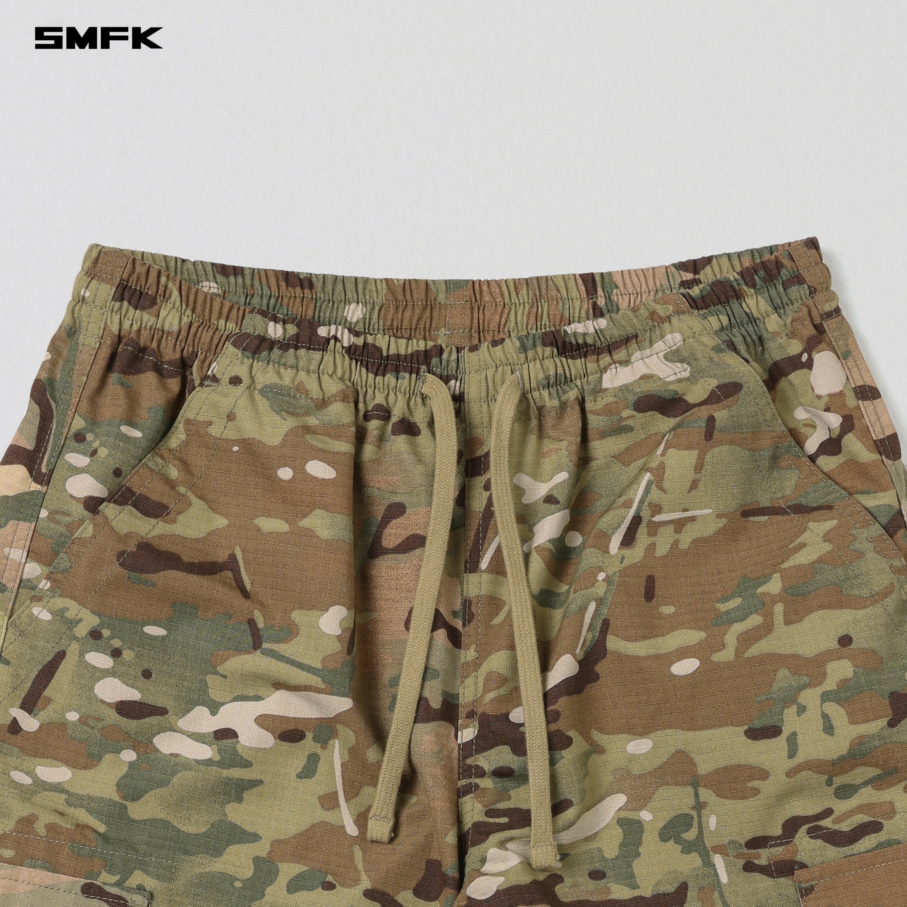 COMPASS MODE RISE-UP STR SPORTS PANTS/MIX OD MULTI CAMO
