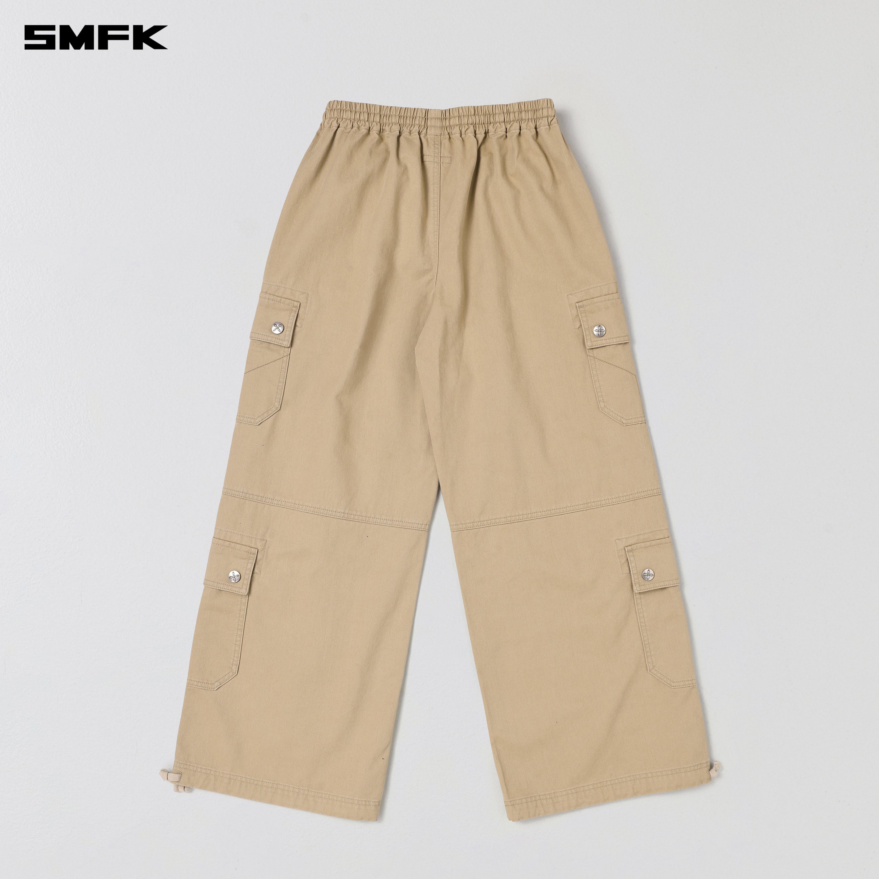 COMPASS MODE RISE-UP STR SPORTS PANTS/COTTON SAND