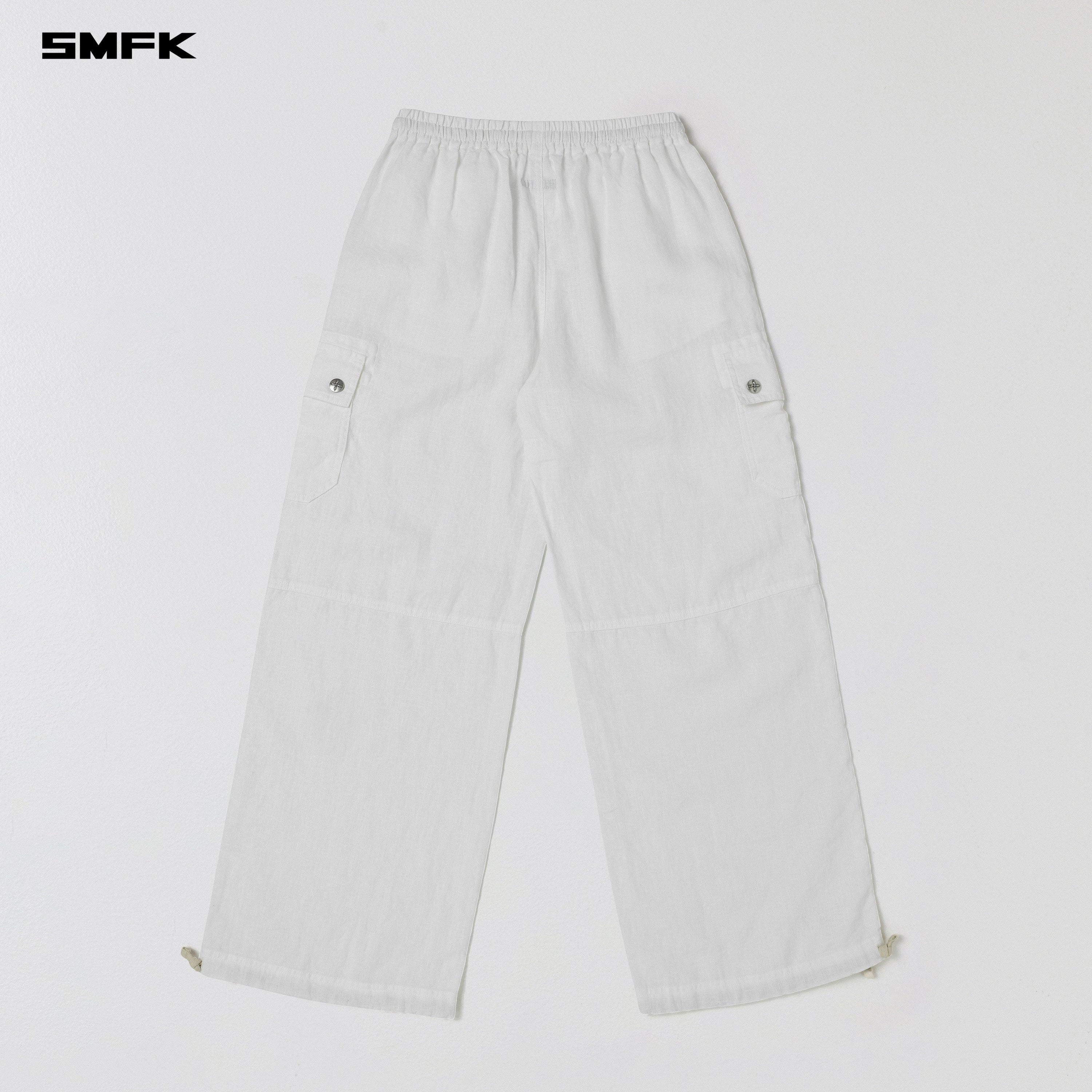 COMPASS ROVE STR SPORTS PANTS/LINEN CLOUD WHITE