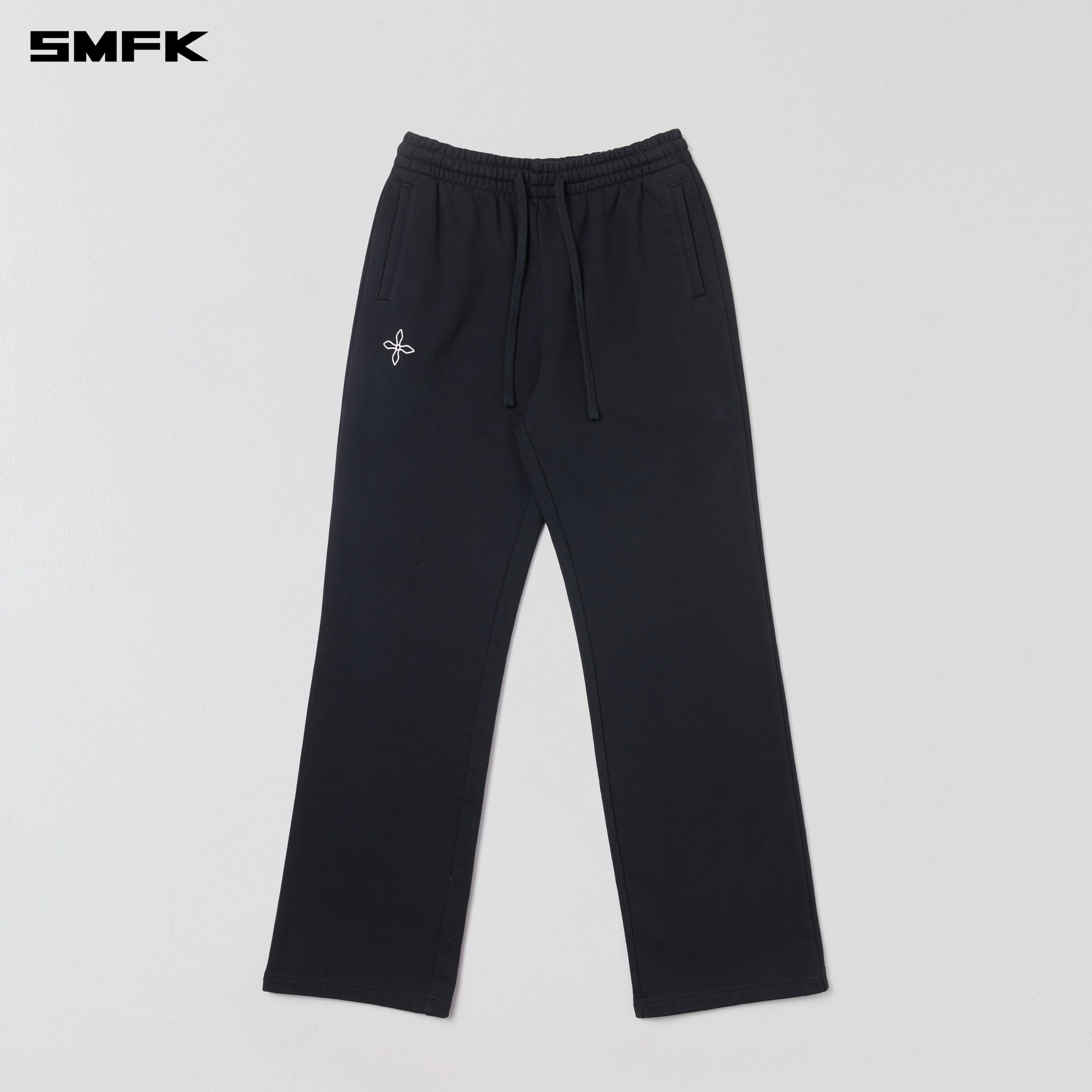 COMPASS MODE STRAIGHT SPORTS PANTS WILD BLACK