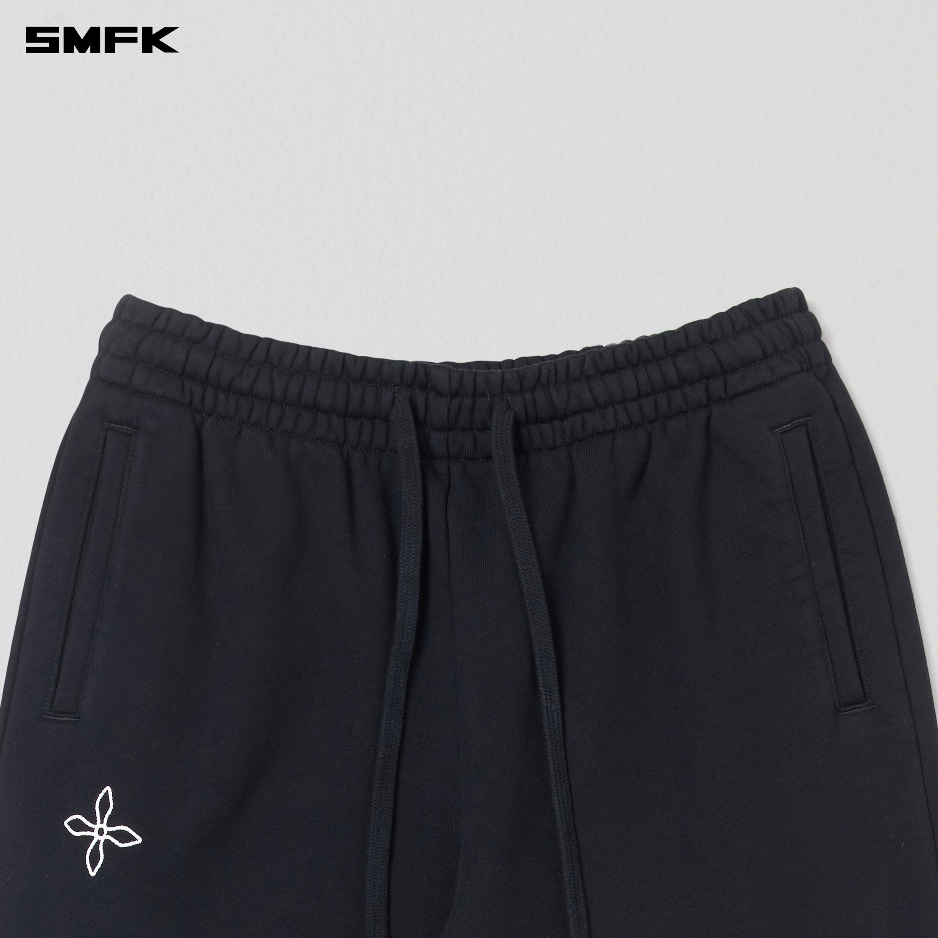 COMPASS MODE STRAIGHT SPORTS PANTS WILD BLACK