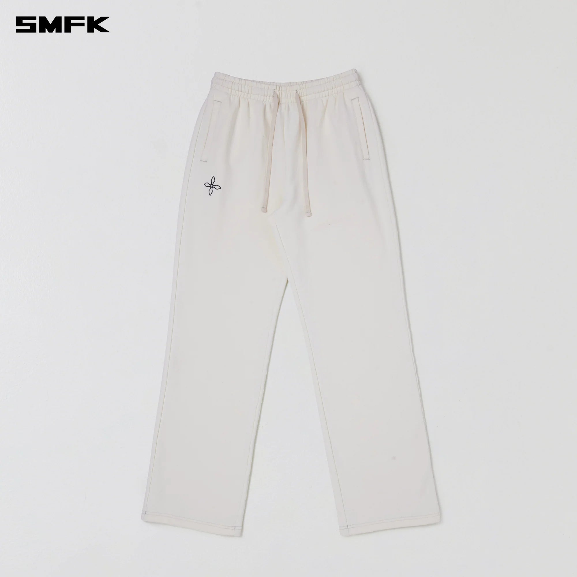 COMPASS MODE STRAIGHT SPORTS PANTS SNOW MOUNTAIN WHITE