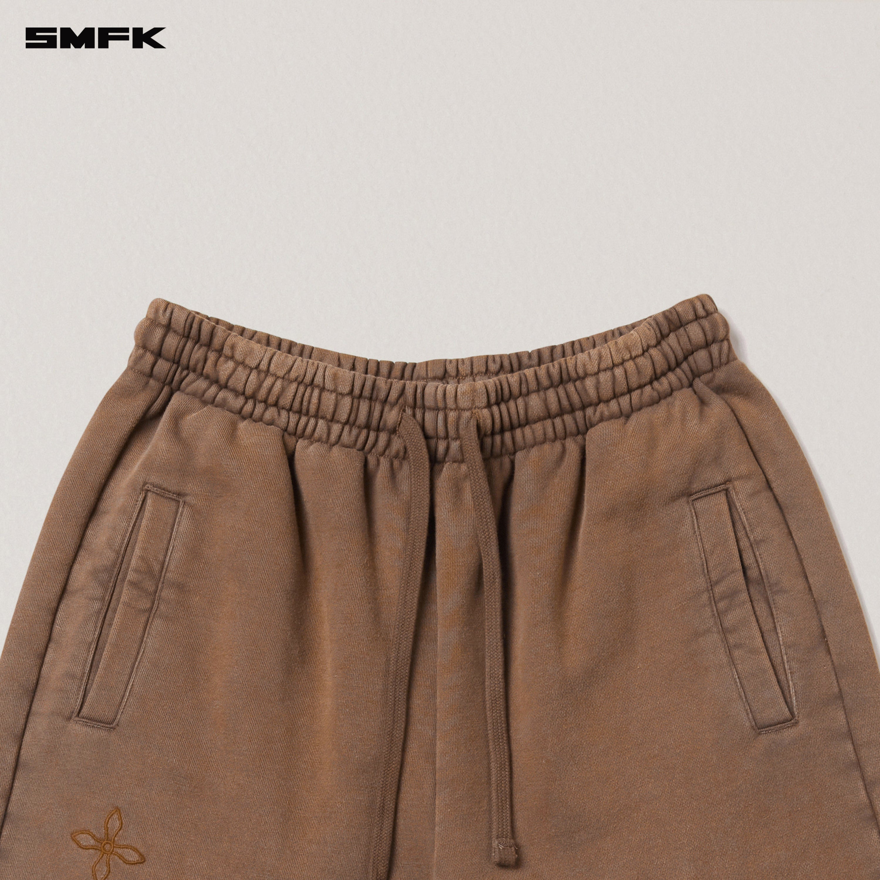 COMPASS MODE TOWER LOOSE SPORTS PANTS WILD HORSE BROWN