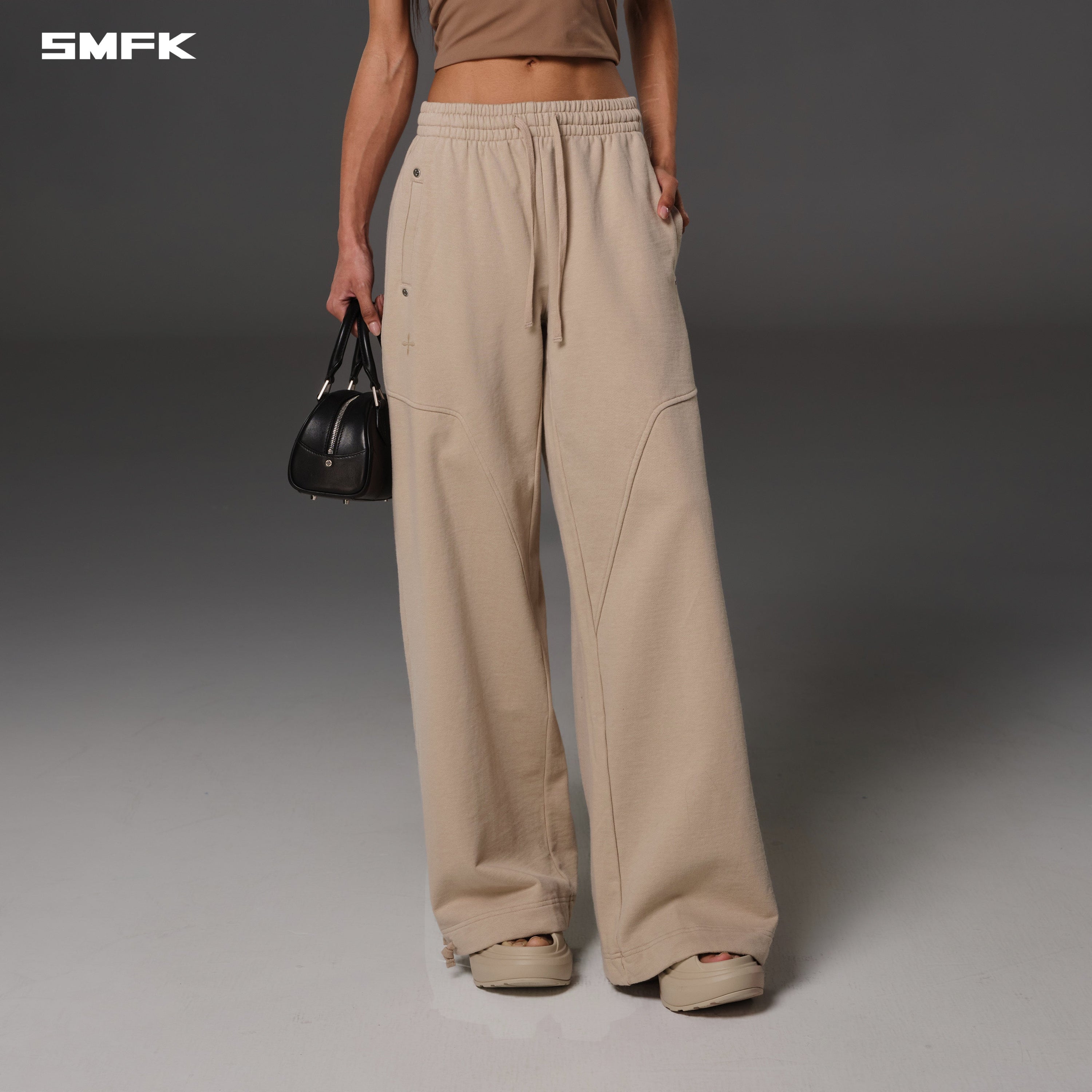 PERMANENT TOWER PANTS/COTTON WOOL FRESH SKIN
