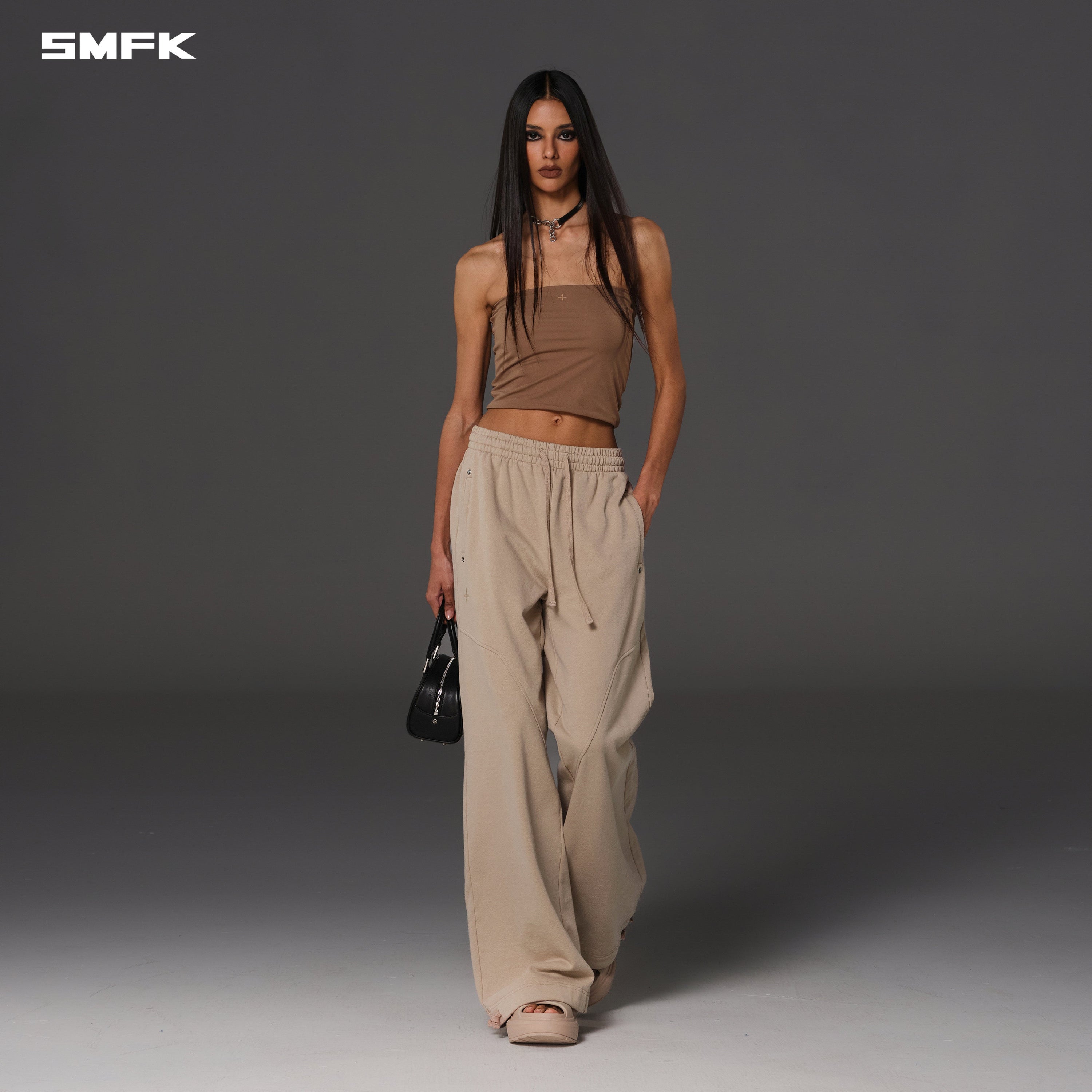 PERMANENT TOWER PANTS/COTTON WOOL FRESH SKIN