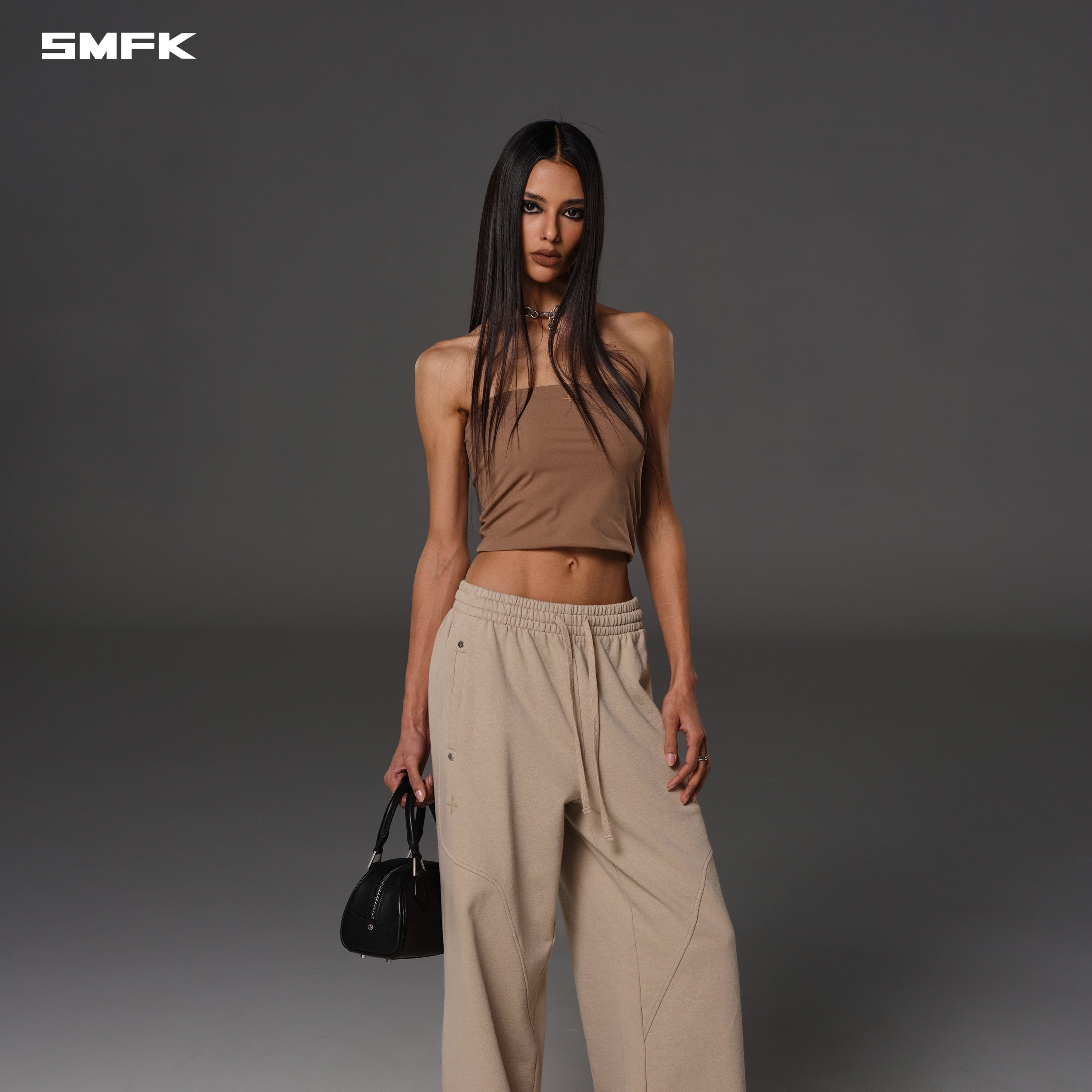 PERMANENT TOWER PANTS/COTTON WOOL FRESH SKIN