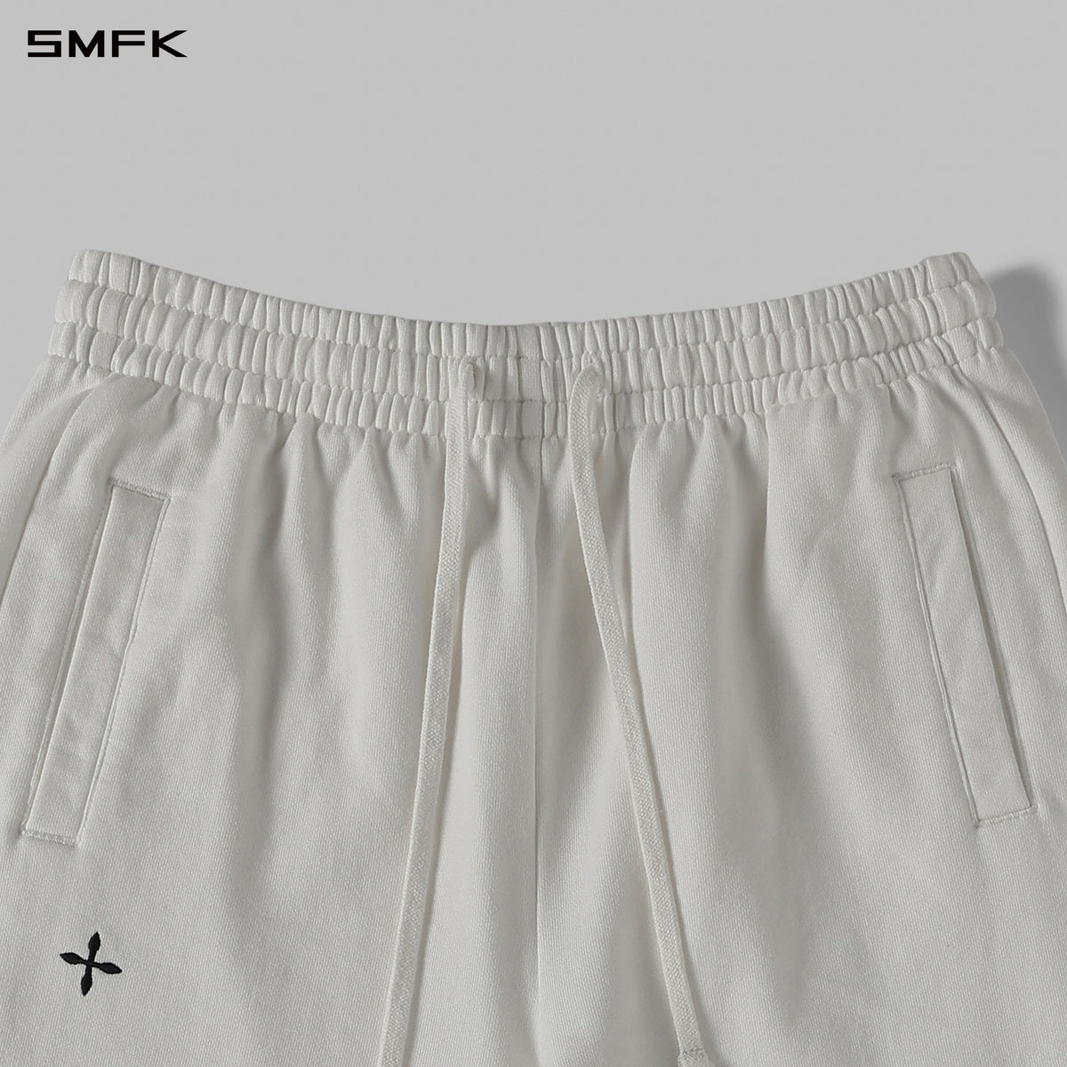 PERMANENT LOOSE STRT PANTS/COTTON/W CLOUD WHITE