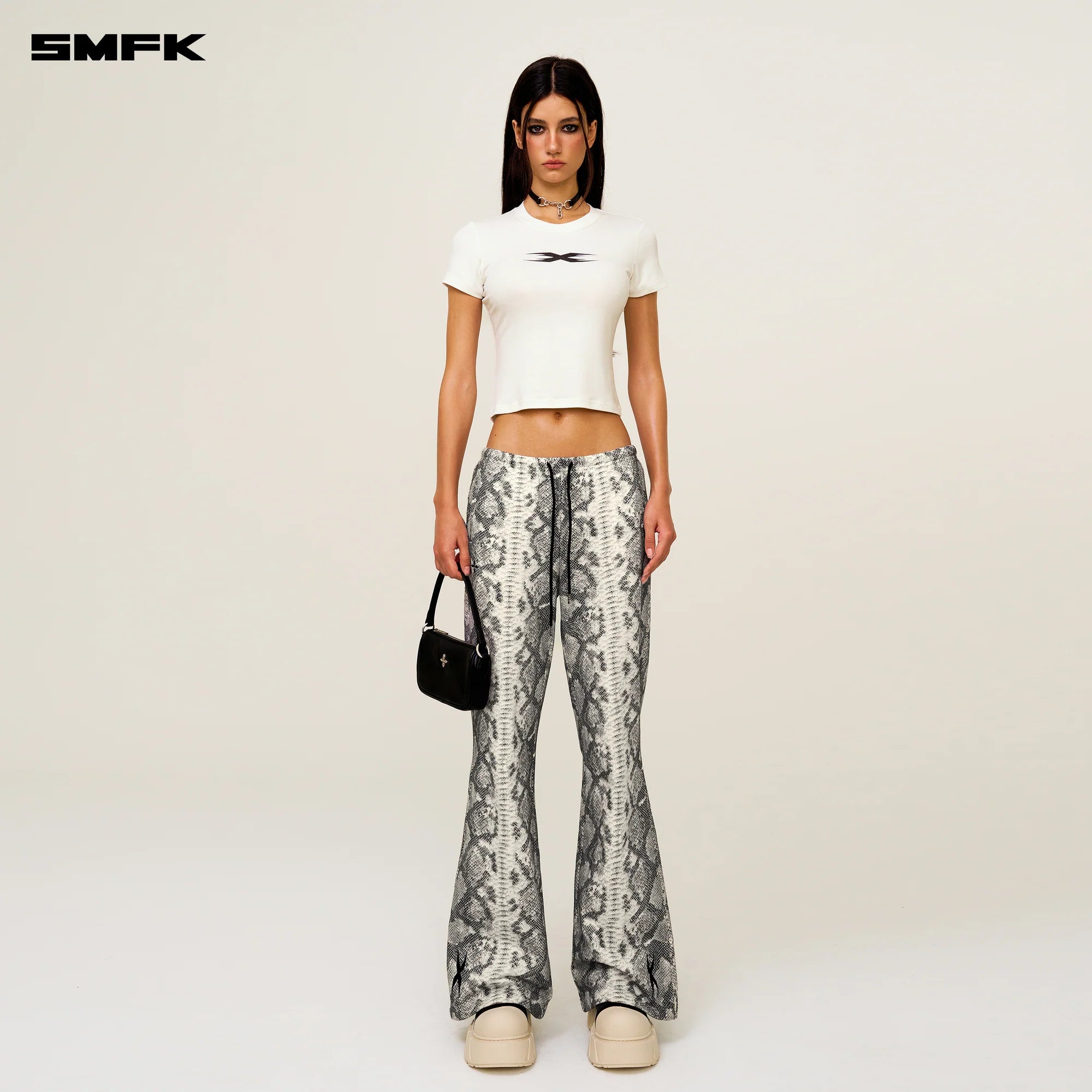COMPASS CROSS CLASSIC FLARED SWEATPANTS