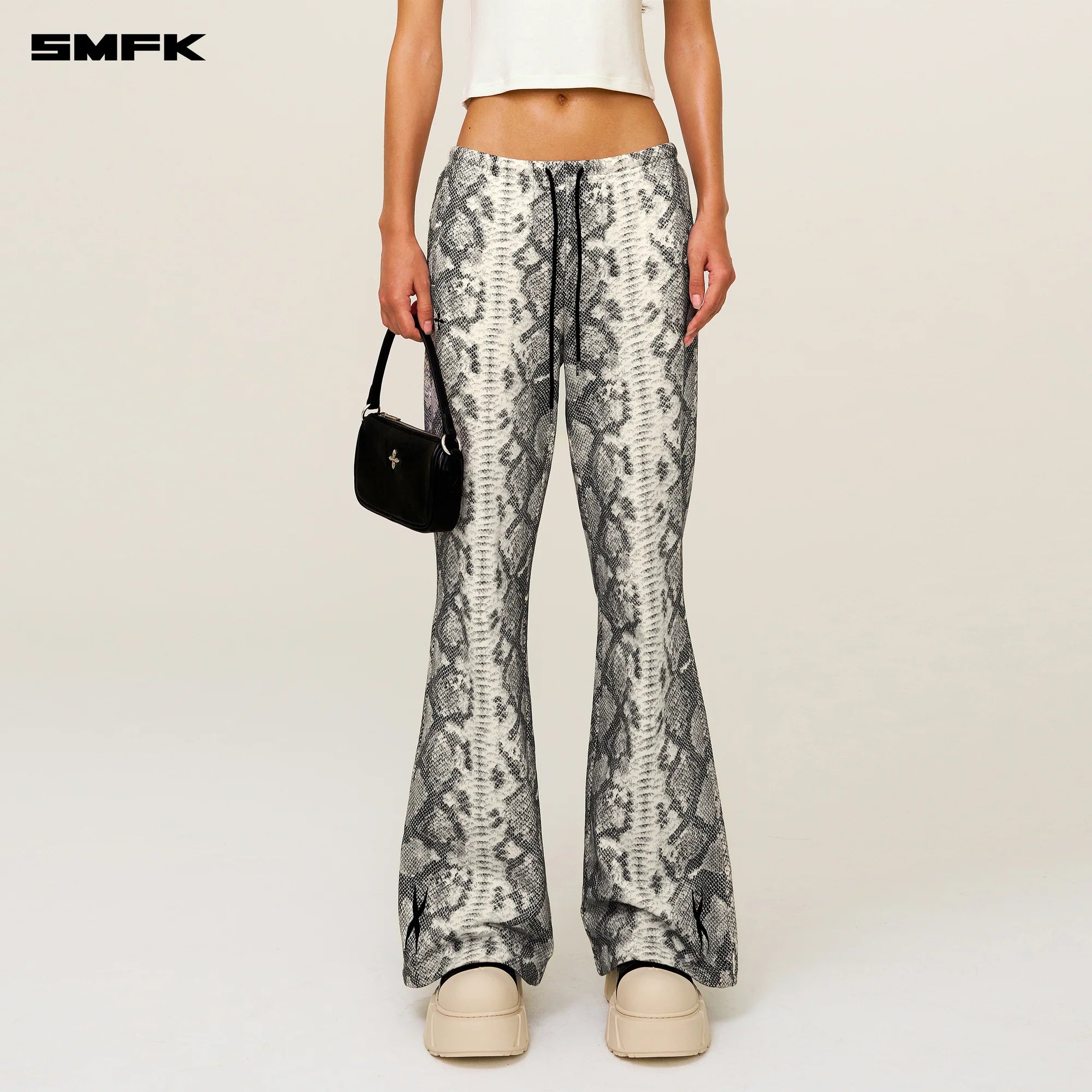 COMPASS CROSS CLASSIC FLARED SWEATPANTS