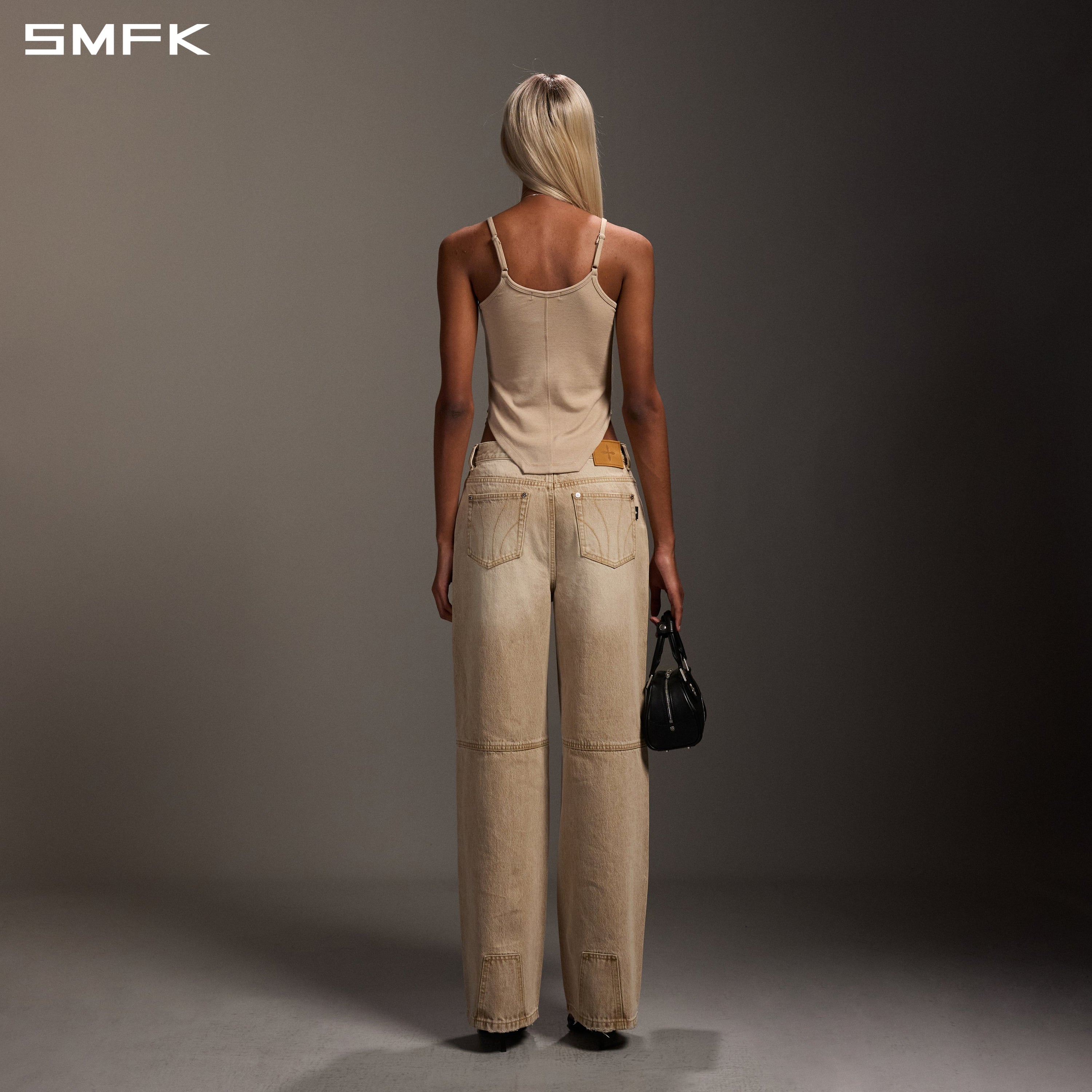 MIRAGE MODE STRT DENIM PANTS/COTTON/W FRESH SKIN