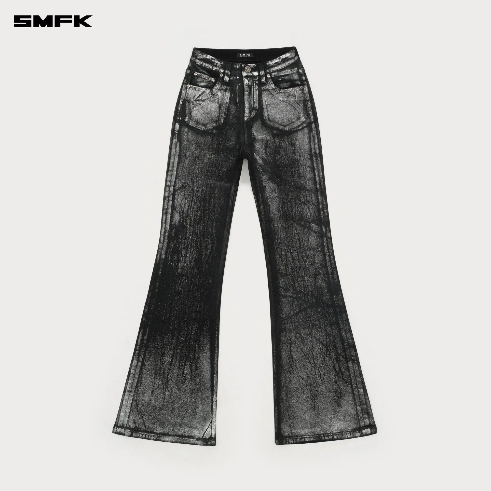 FUTURE STAR PHANTOM GLITTER FLARED JEANS