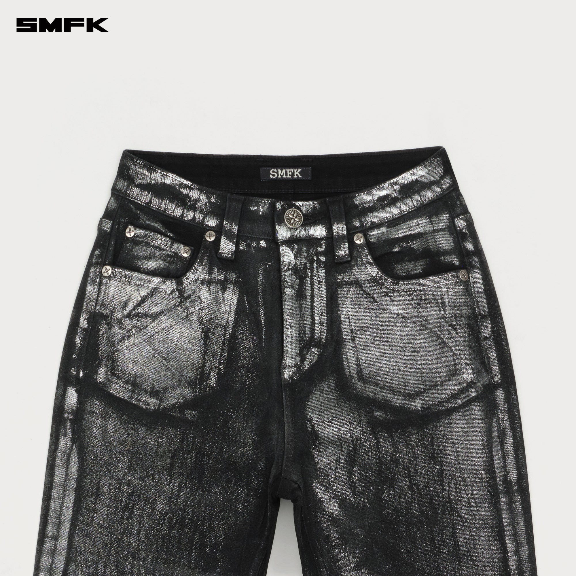 FUTURE STAR PHANTOM GLITTER FLARED JEANS