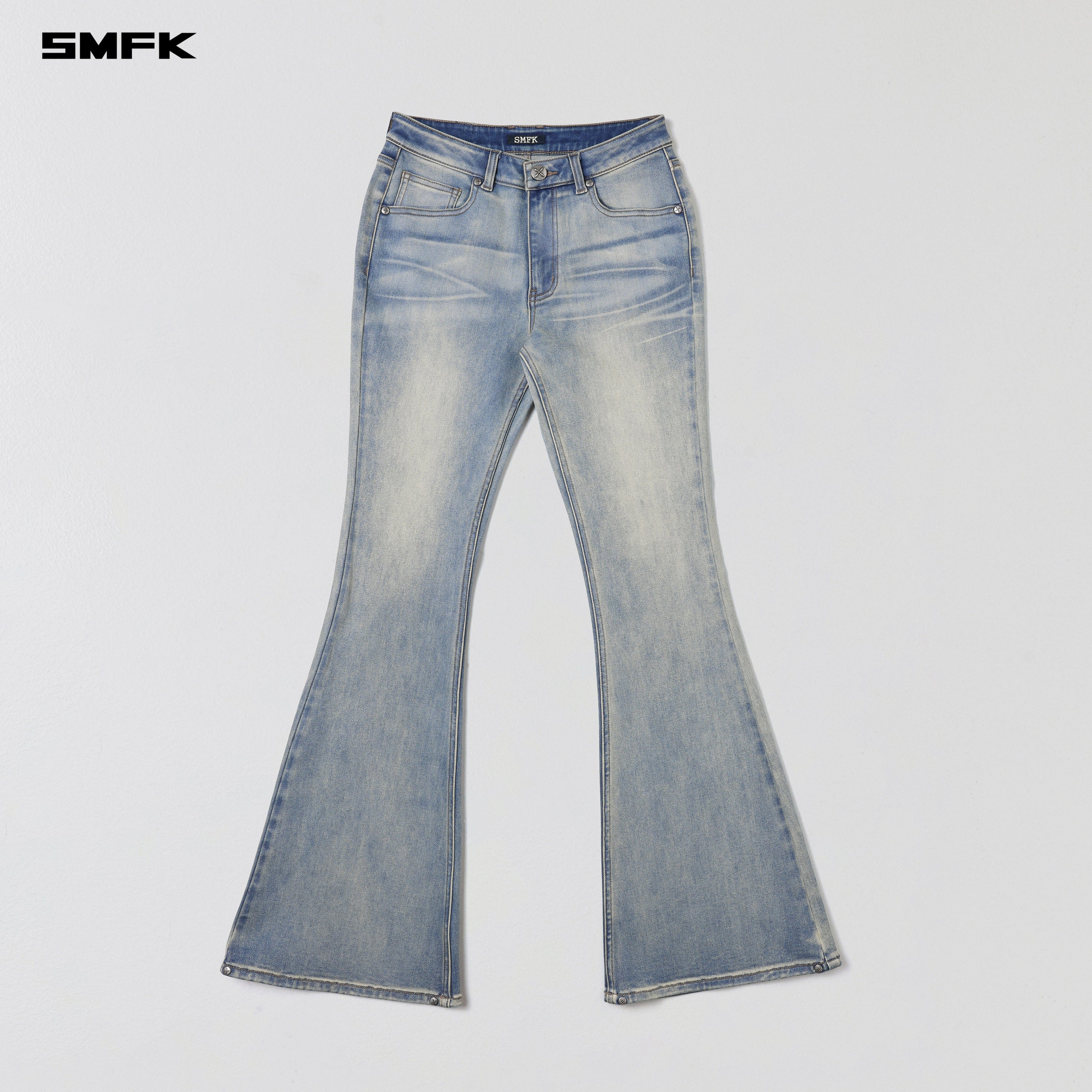 COMPASS HURRICANE MID DENIM PANTS/E-COTTON CLOUD BLUE