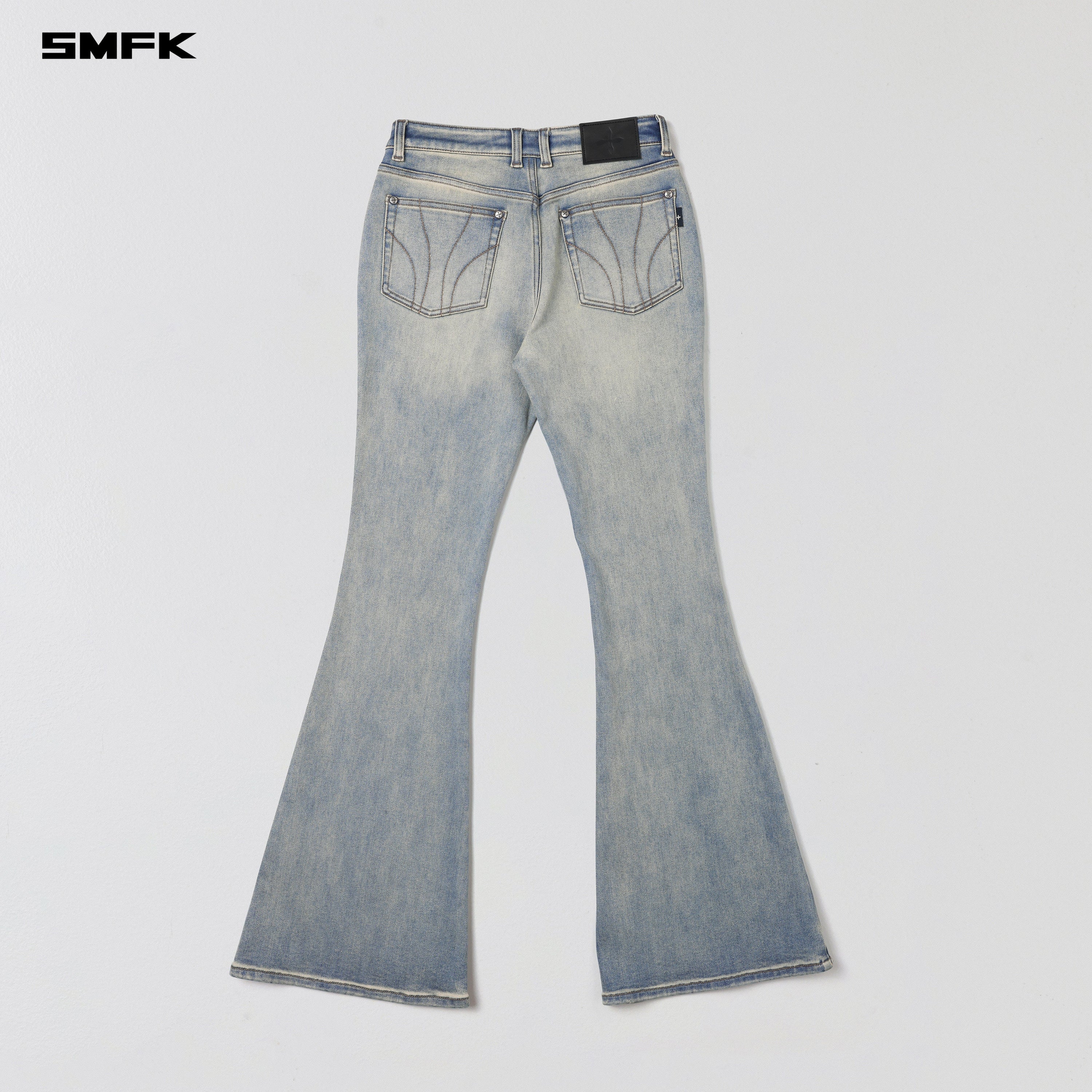 COMPASS HURRICANE MID DENIM PANTS/E-COTTON CLOUD BLUE