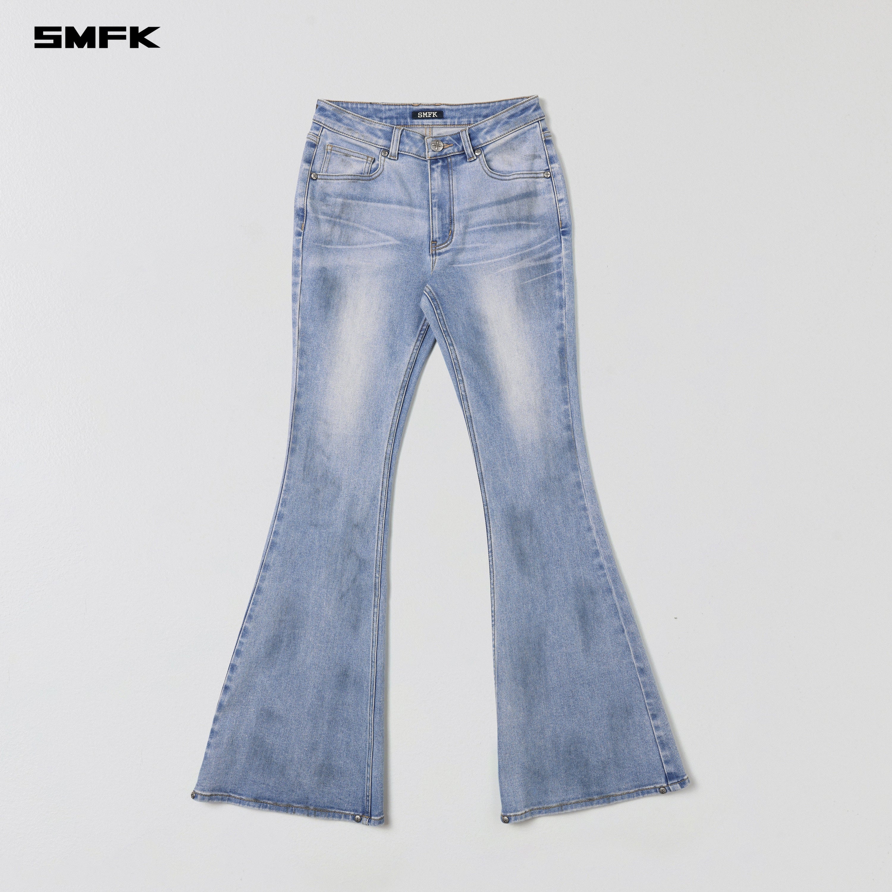 COMPASS HURRICANE MID DENIM PANTS/E-COTTON SKY BLUE