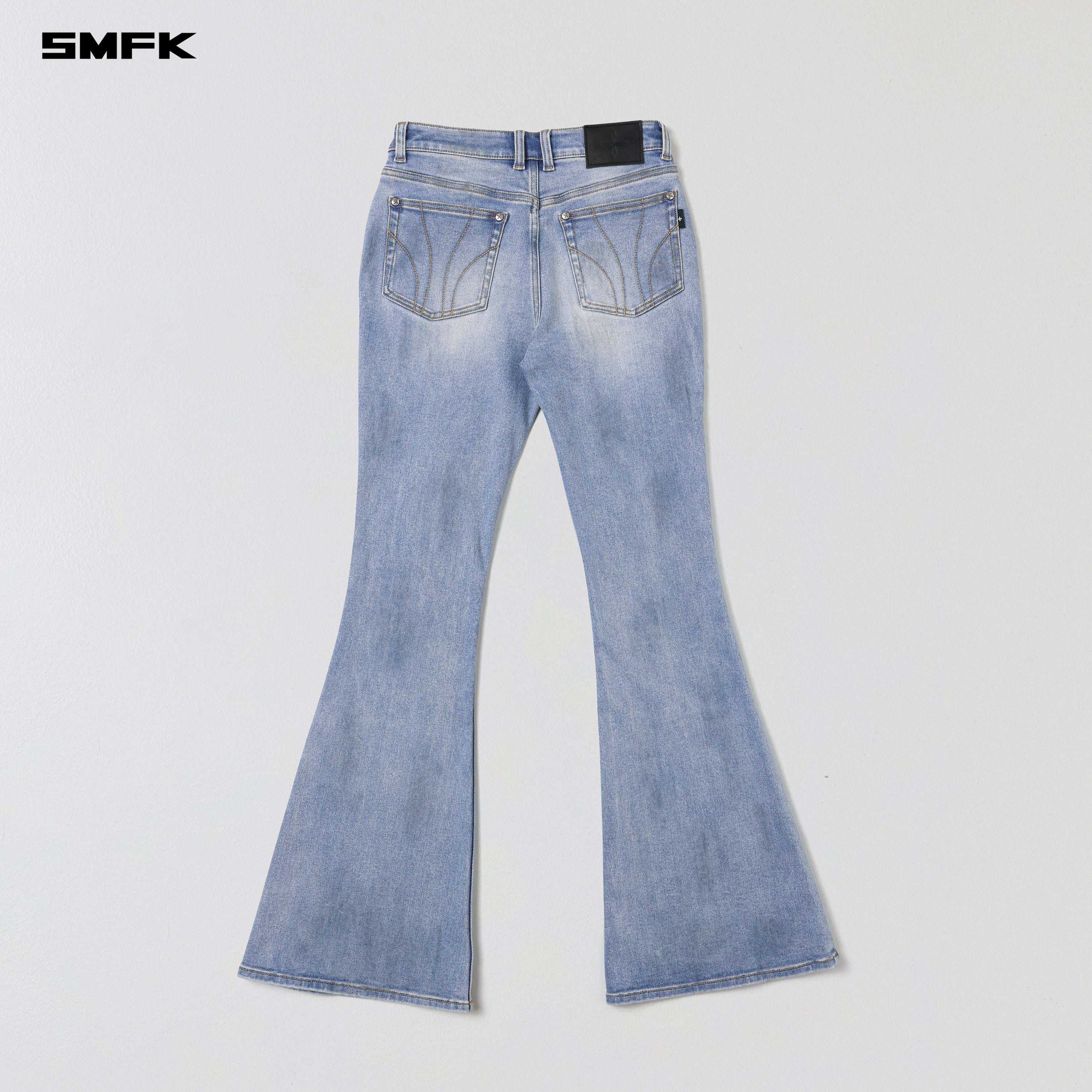 COMPASS HURRICANE MID DENIM PANTS/E-COTTON SKY BLUE