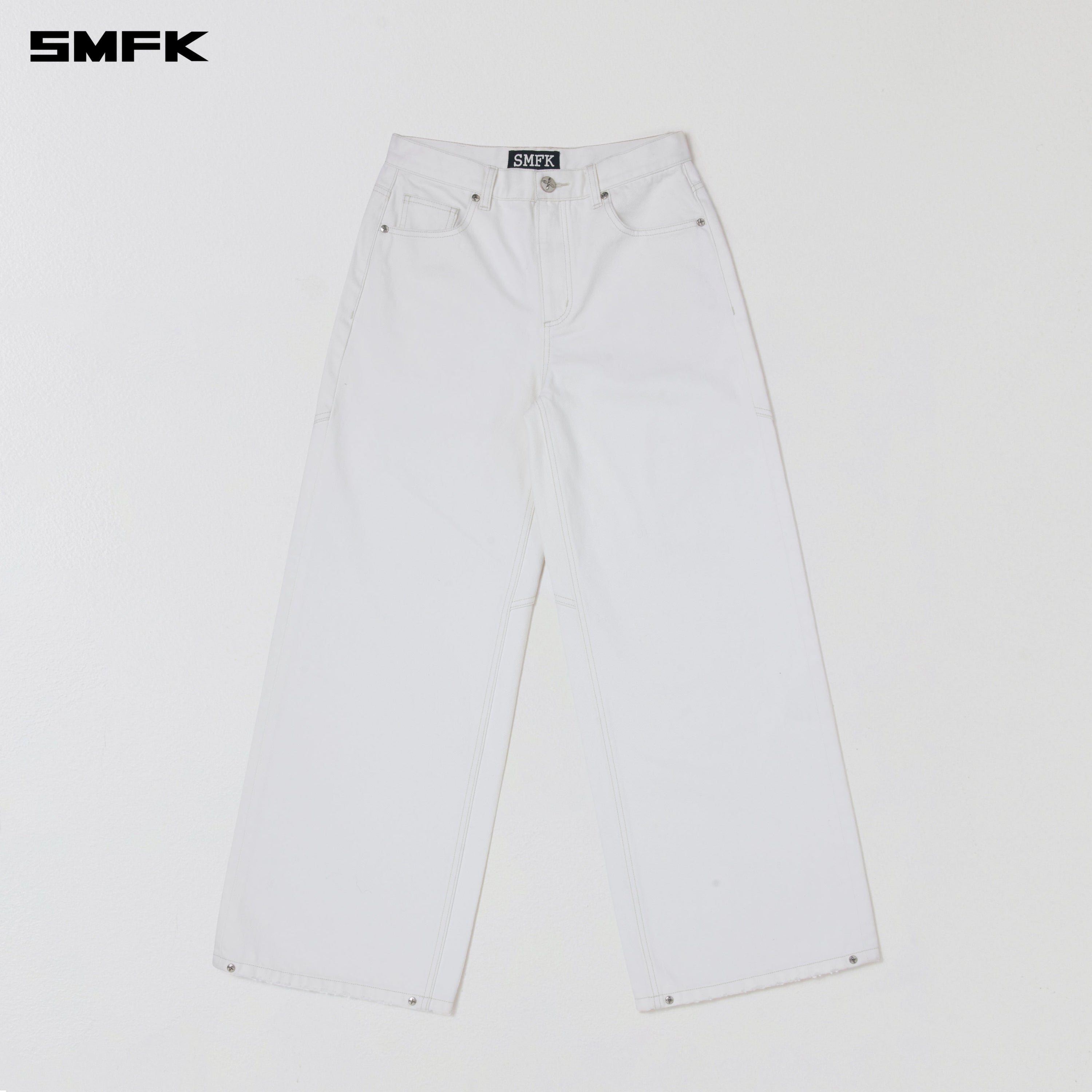 COMPASS MODE TOWER DENIM PANTS SNOW MOUNTAIN WHITE