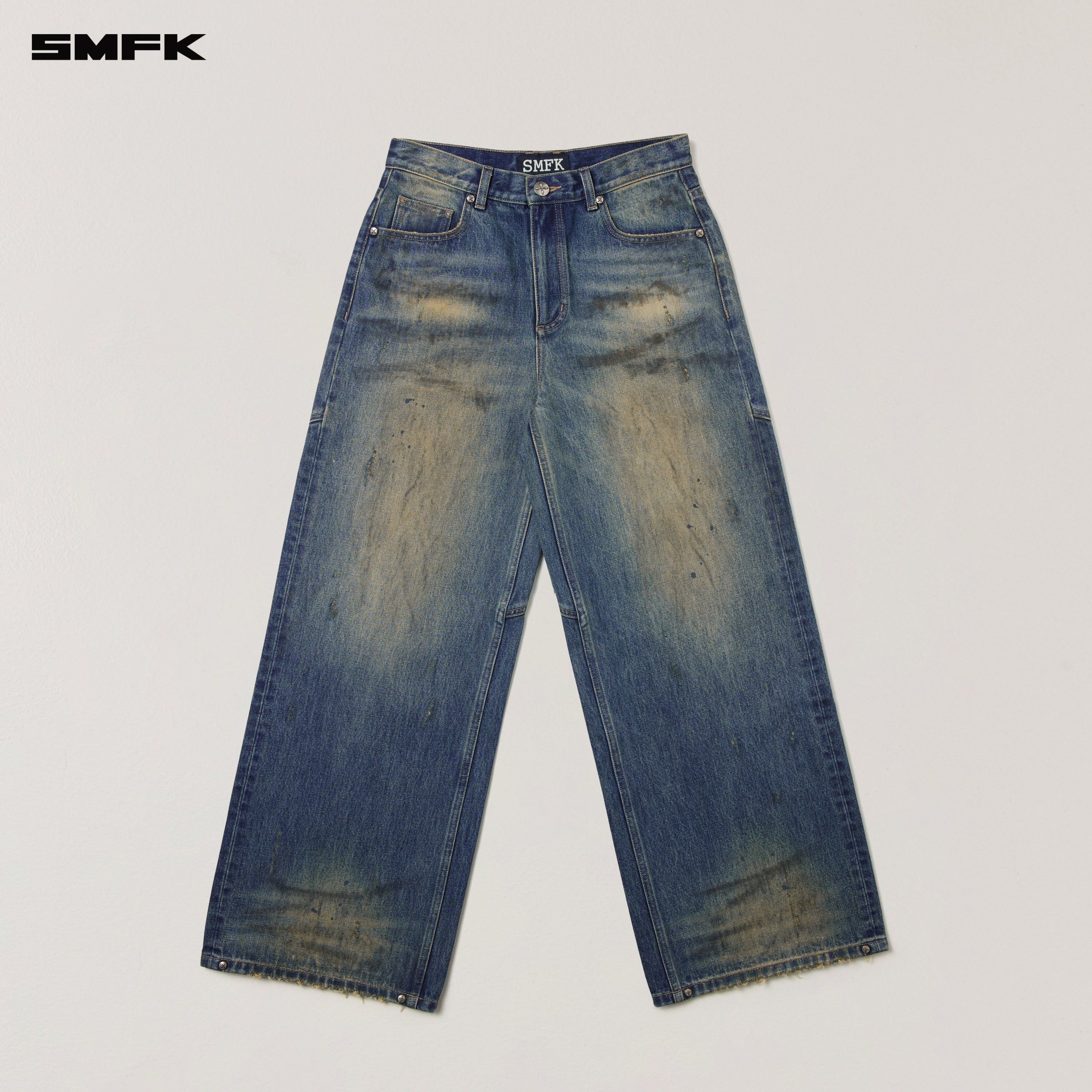 COMPASS MODE WASTELAND TOWER DENIM PANTS WASTELAND BLUE