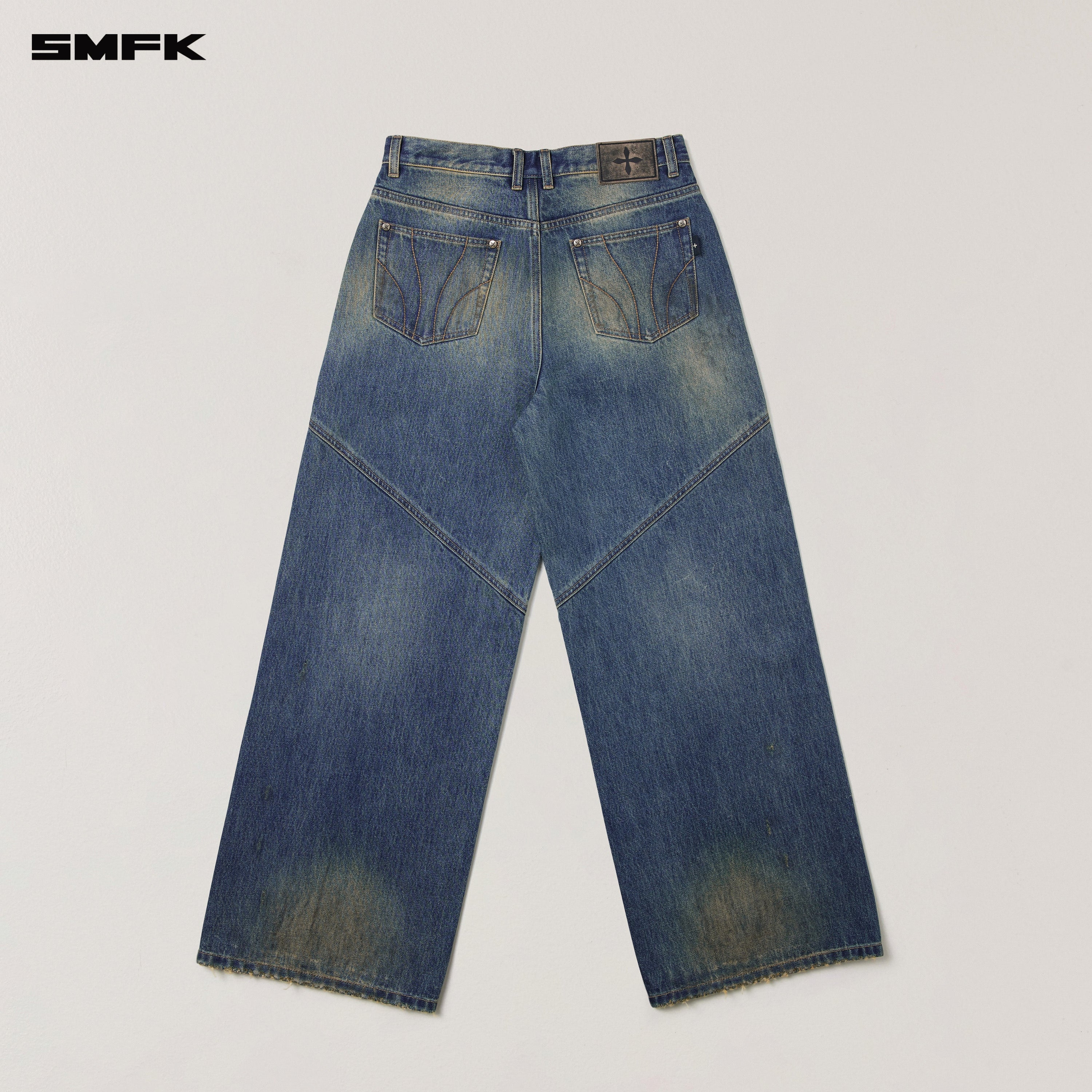 COMPASS MODE WASTELAND TOWER DENIM PANTS WASTELAND BLUE