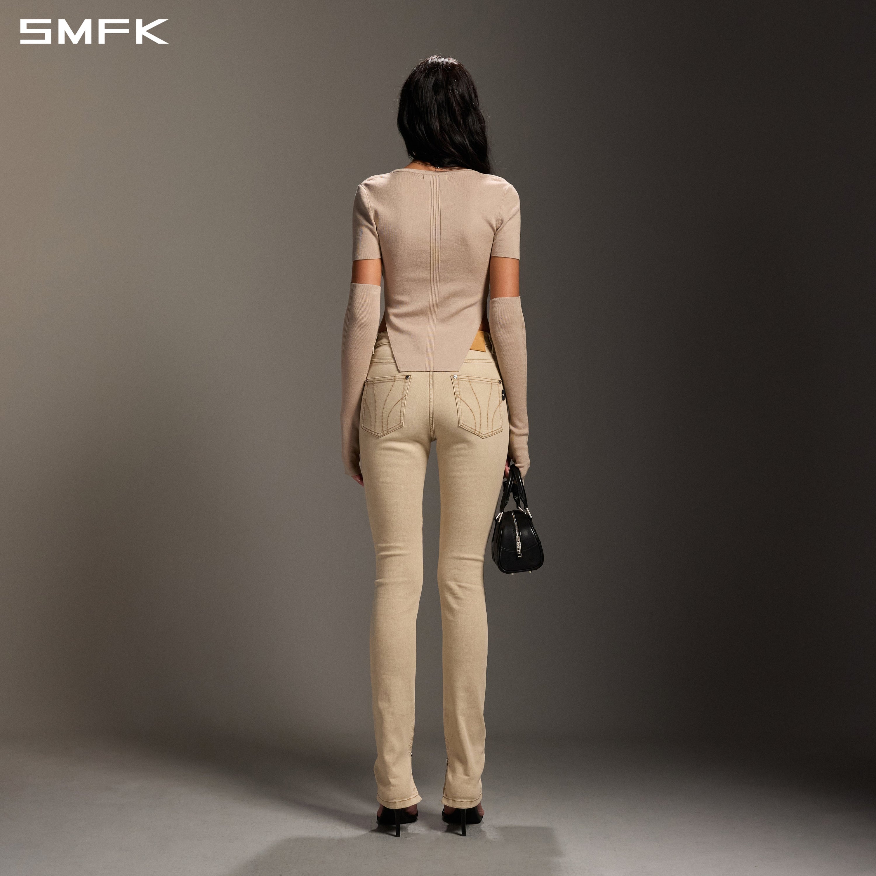 MIRAGE PRISM MODEL DENIM PANTS/E-COTTON FRESH SKIN