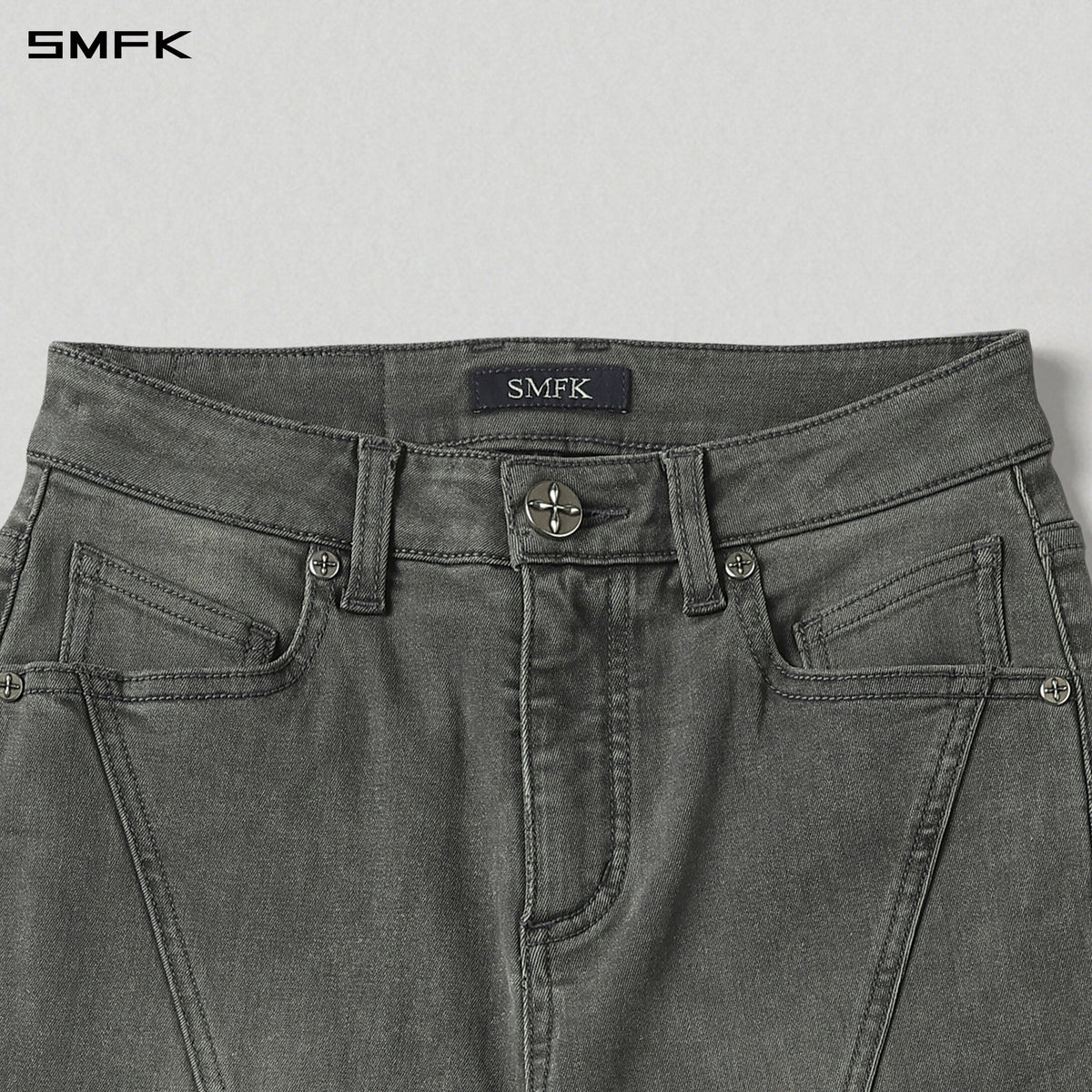 MIRAGE PRISM MODEL DENIM PANTS/E-COTTON STORM GREY