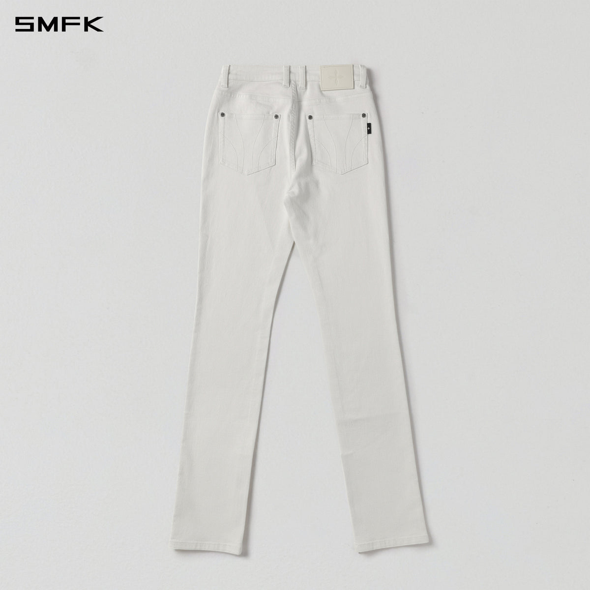 MIRAGE PRISM MODEL DENIM PANTS/E-COTTON CLOUD WHITE