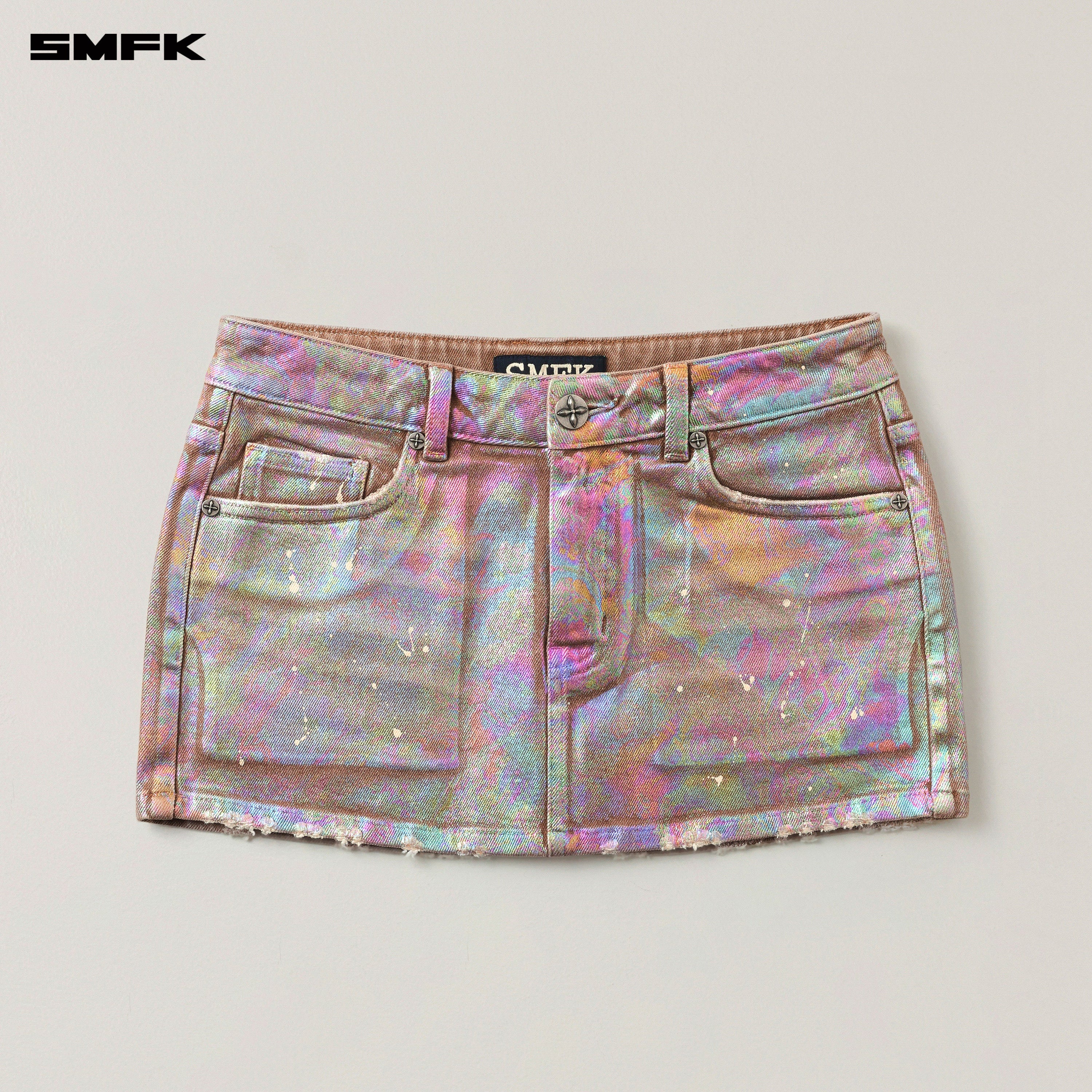 RAGE WILD FANTASY HANDCRAFT DENIM BODY SKIRT FANTASY LAND
