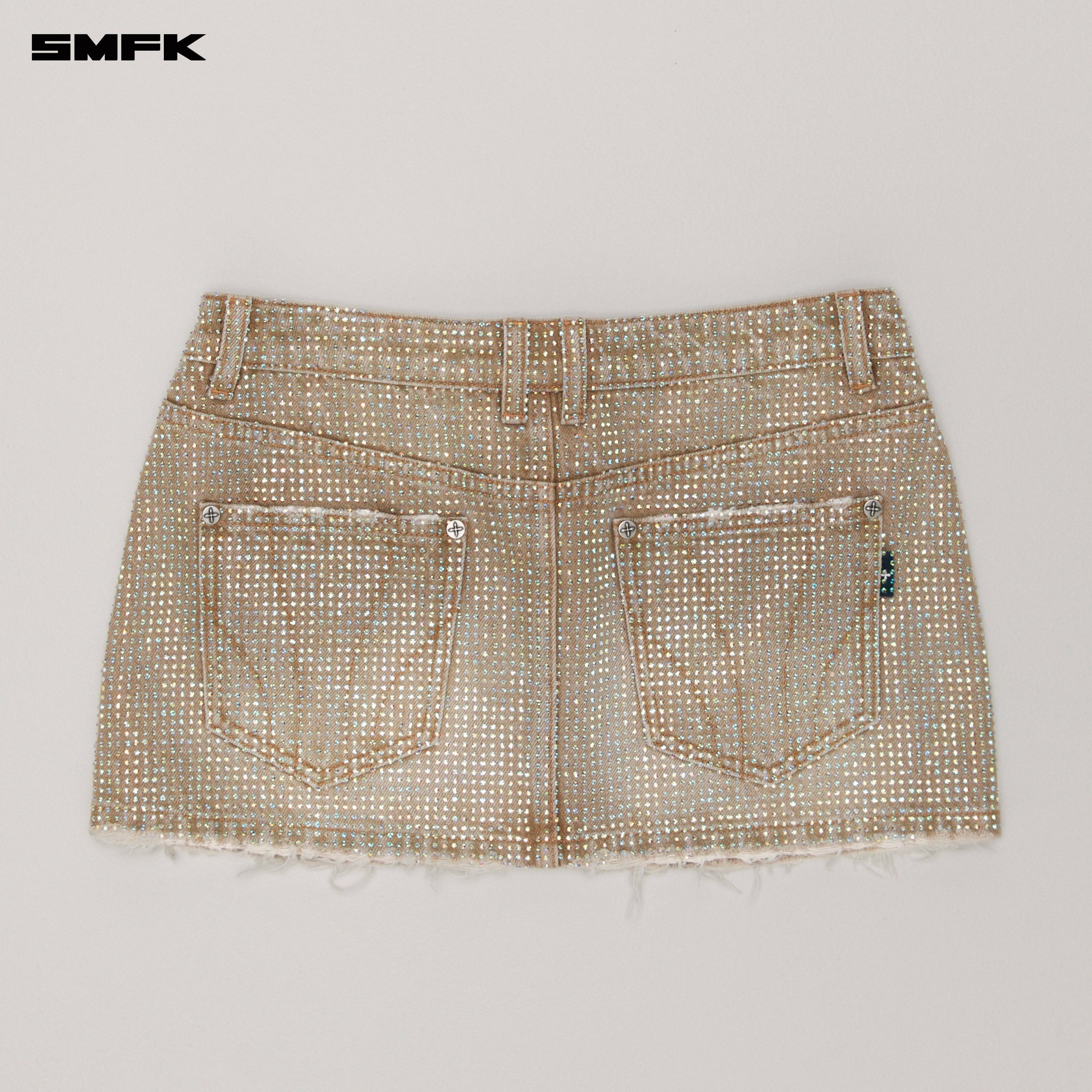 RAGE WILD DIAMOND DENIM SKIRT WILD DIAMOND