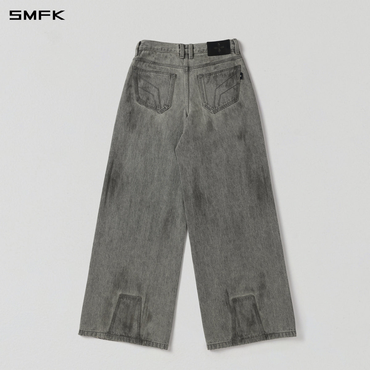 WILD MIRAGE TOWER DENIM PANTS/DENIM COTTON+SLOW WASH/W MIRAGE GREY