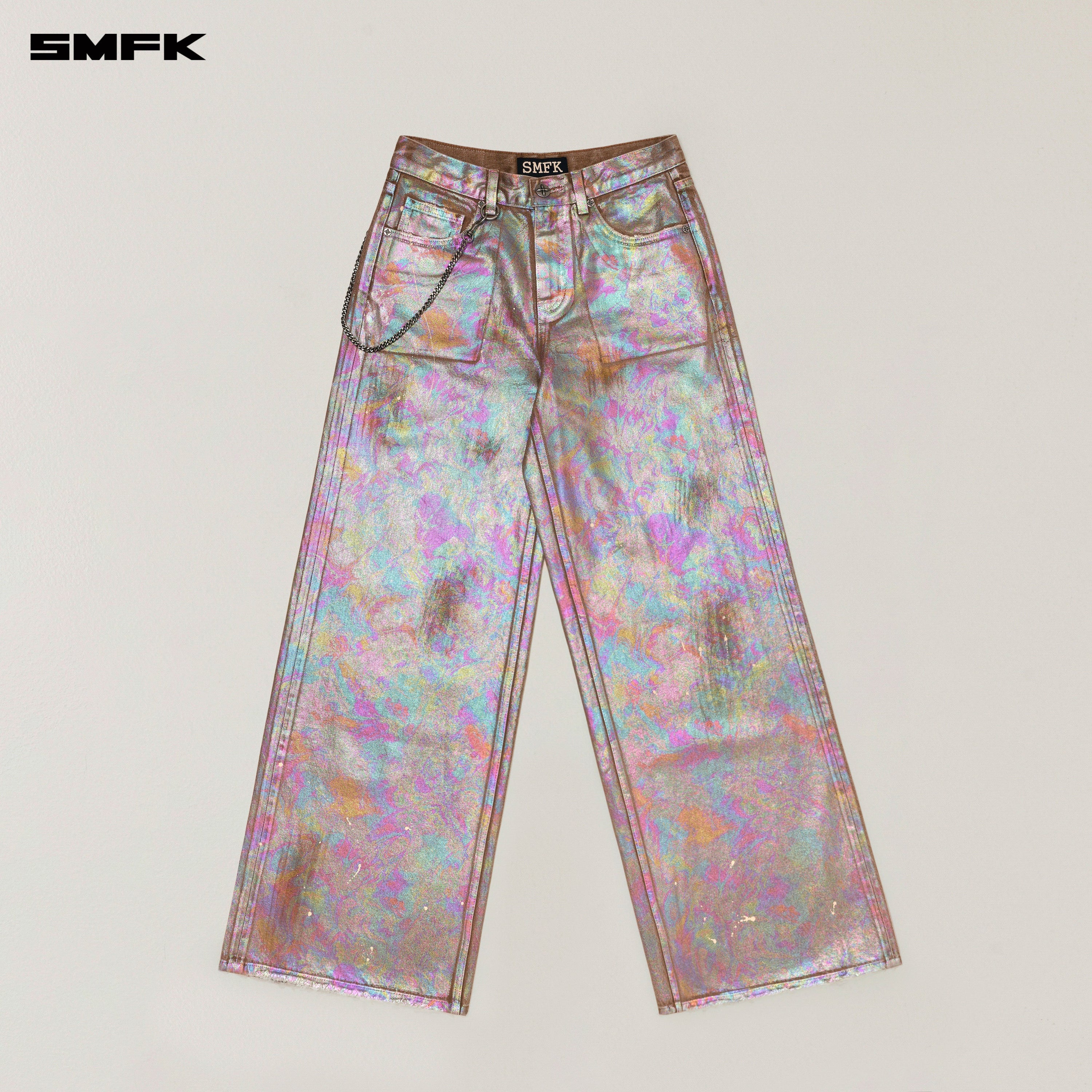 RAGE WILD FANTASY HANDCRAFT TOWER DENIM PANTS FANTASY LAND
