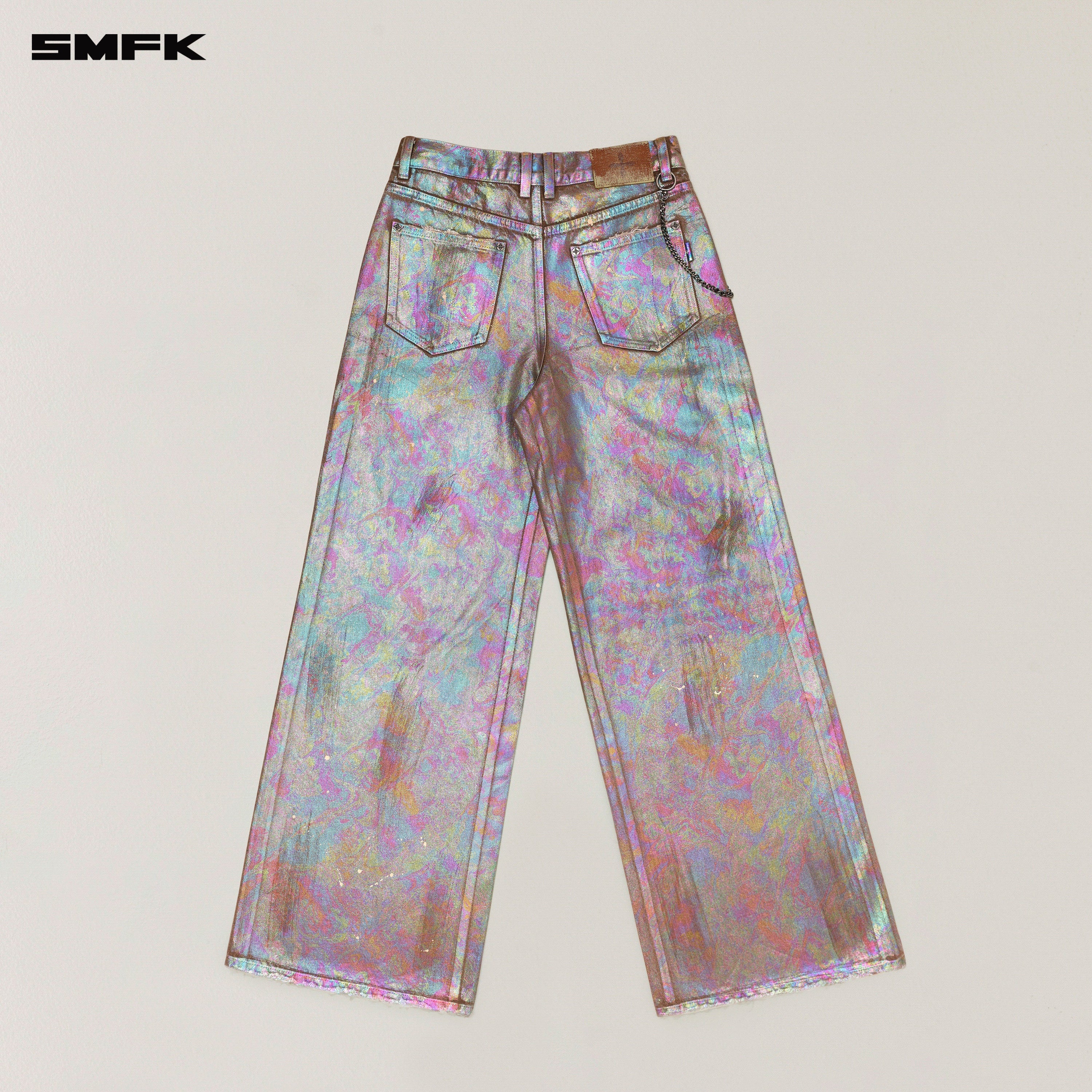 RAGE WILD FANTASY HANDCRAFT TOWER DENIM PANTS FANTASY LAND