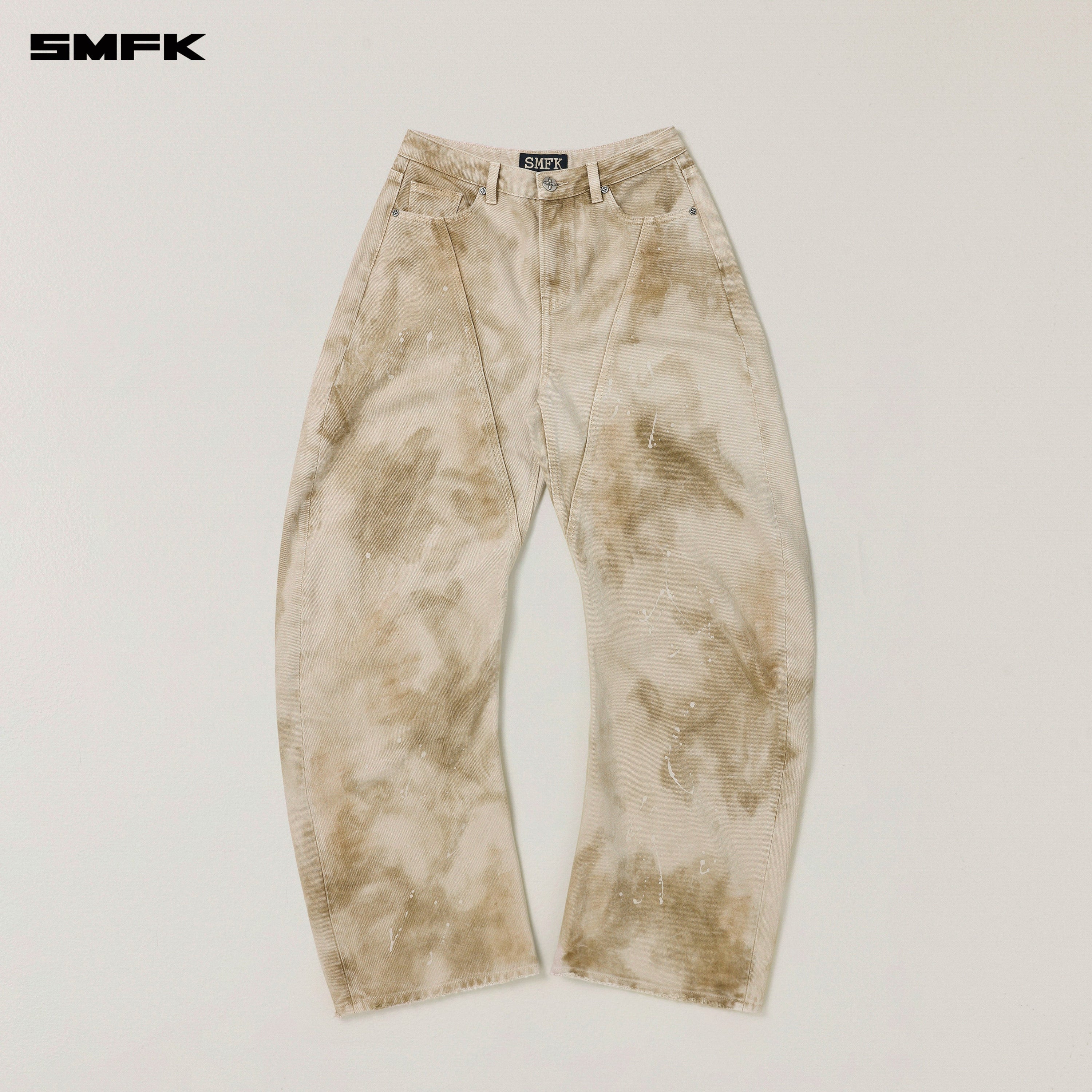 RAGE WILD ARC DENIM PANTS WILD BROWN