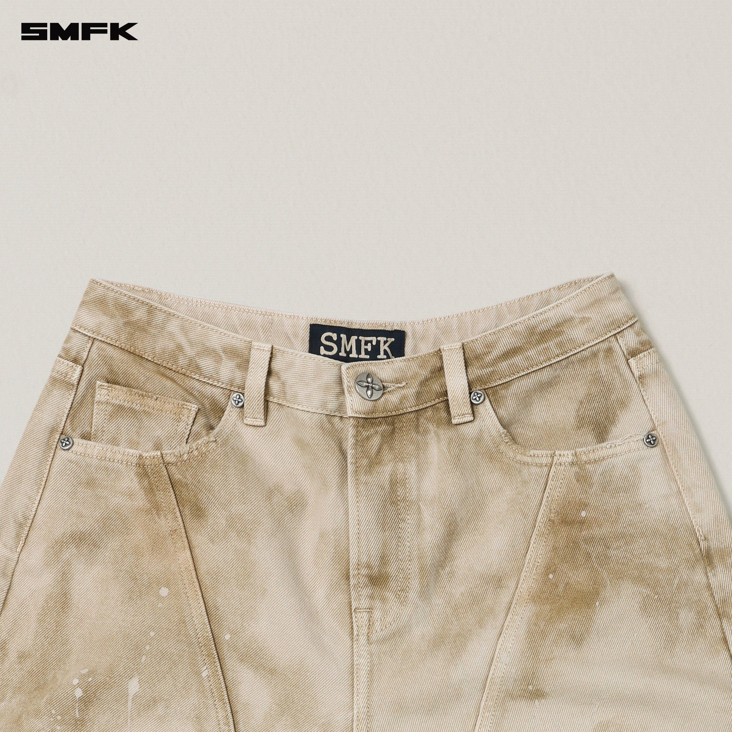 RAGE WILD ARC DENIM PANTS WILD BROWN