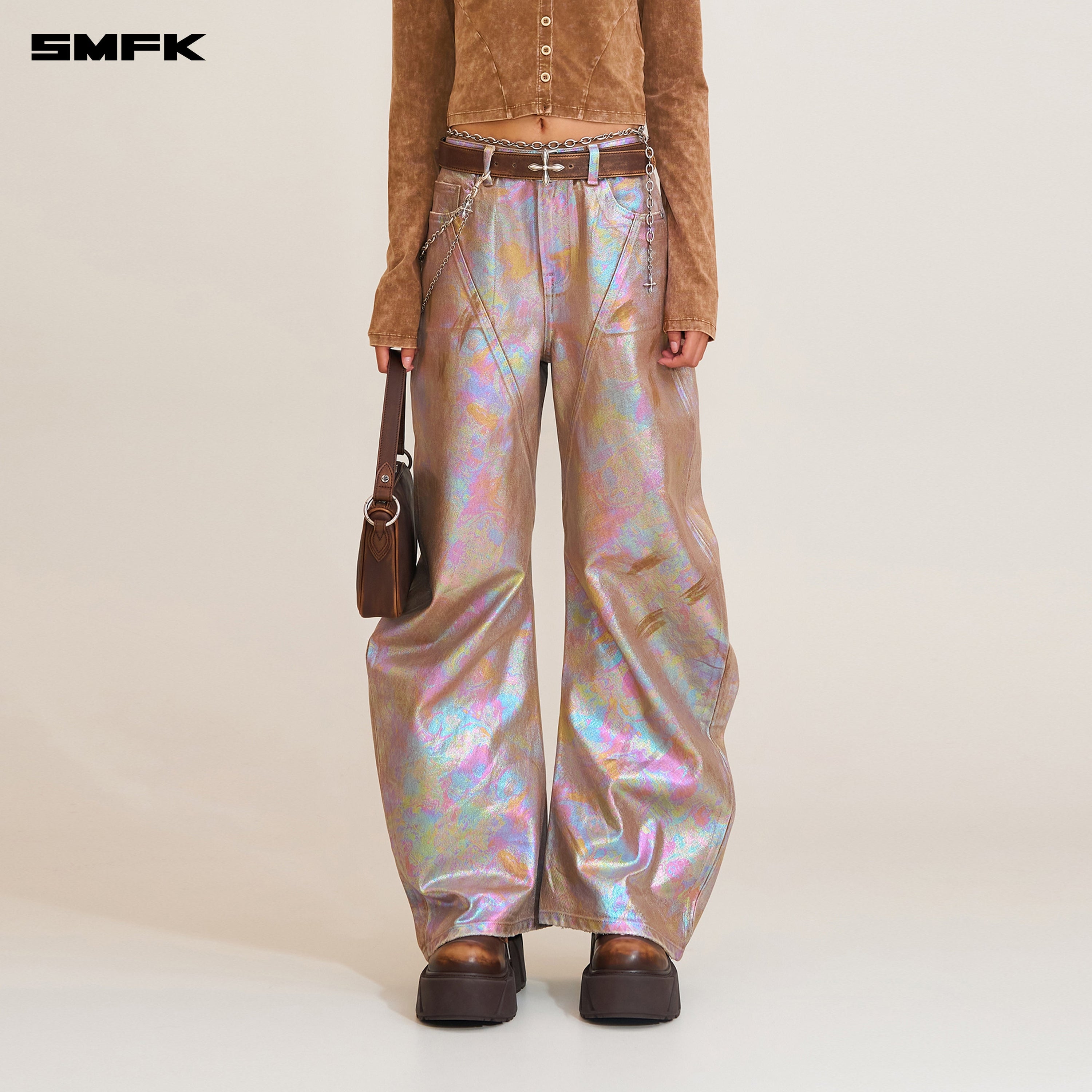 RAGE WILD FANTASY ARC DENIM PANTS FANTASY LAND