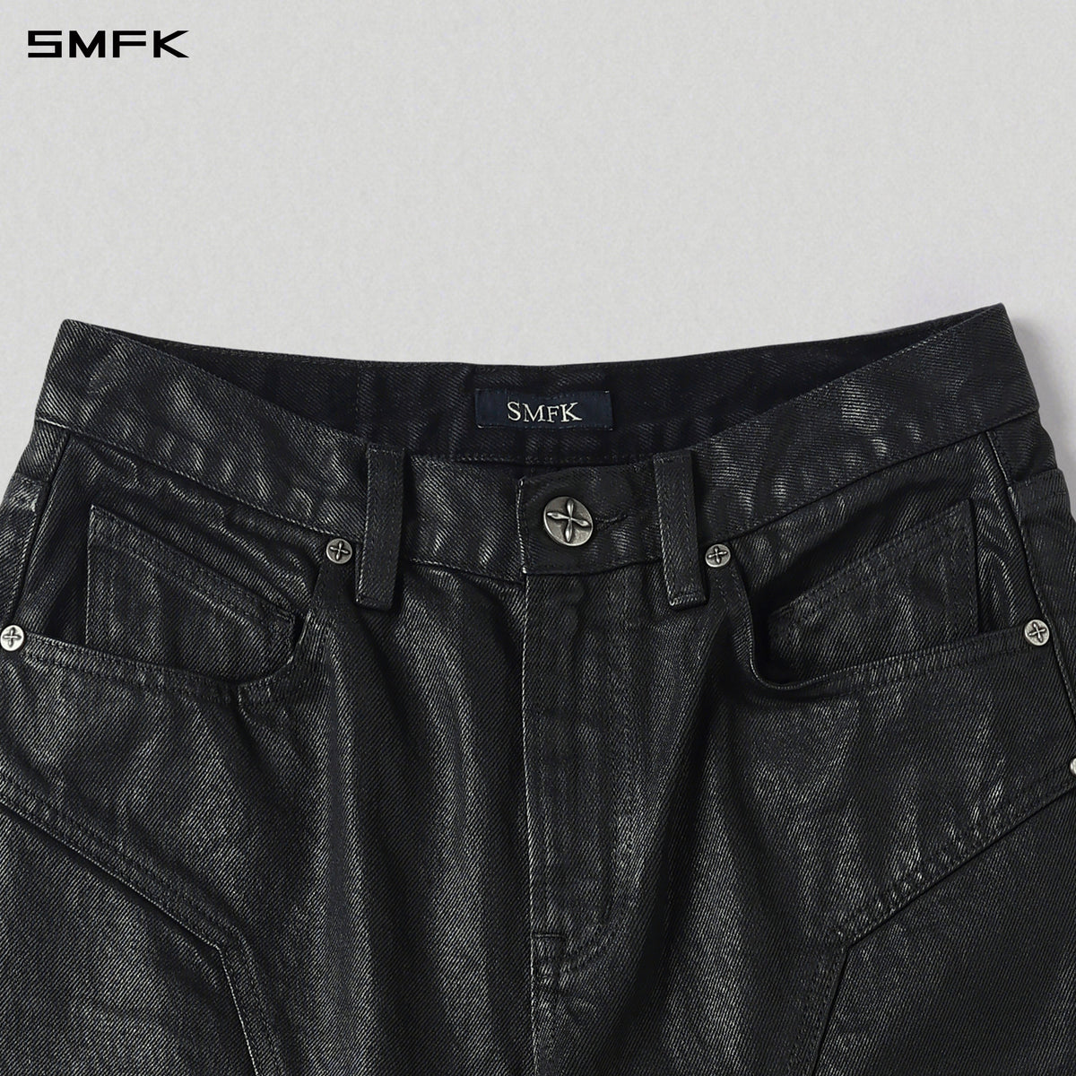 WILD MIRAGE STRT DENIM PANTS/DENIM COTTON+SLOW WASH/W INK BLACK