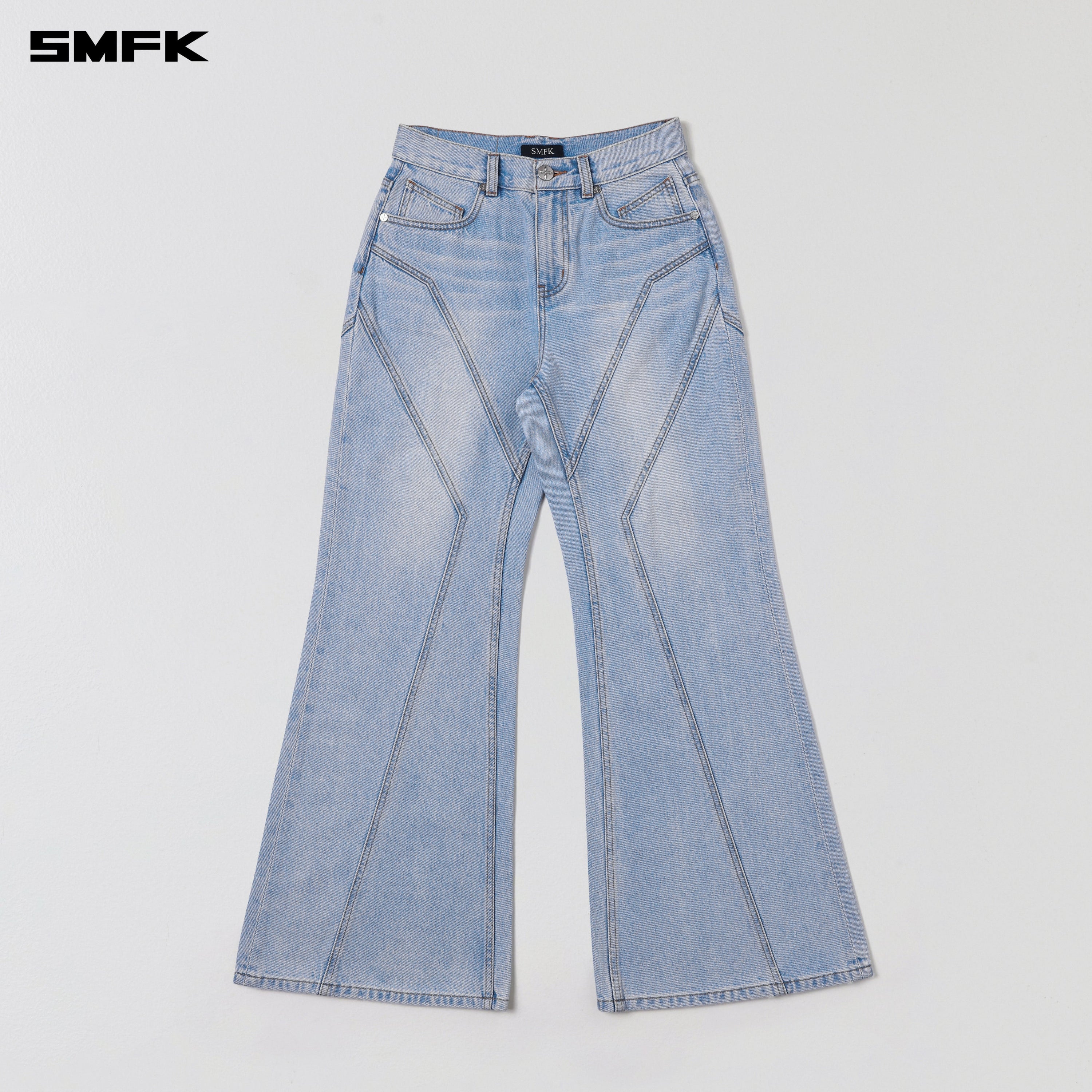 WILD MIRAGE HURRICANE DENIM PANTS/COTTON WILD SKY BLUE