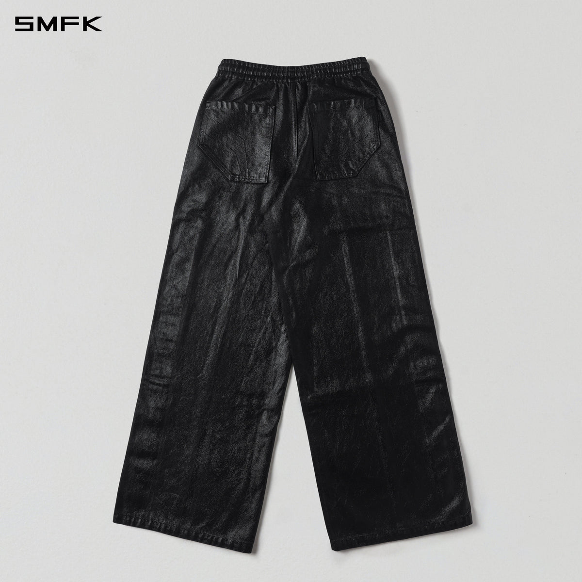 WILD MIRAGE DENIM BASKETBALL PANTS/DENIM COTTON+WAX/W INK BLACK