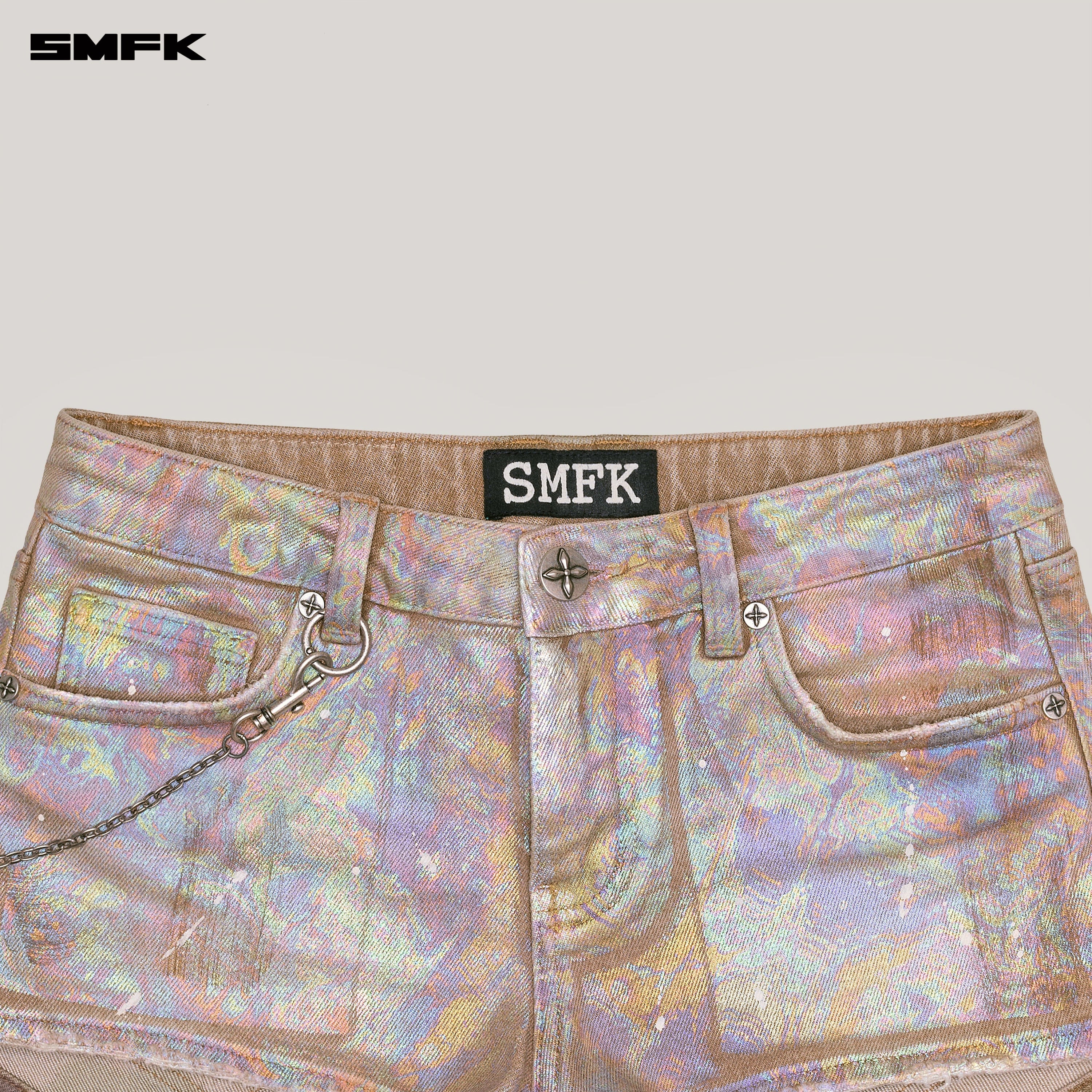 RAGE WILD FANTASY DENIM SHORTS LOW FANTASY LAND